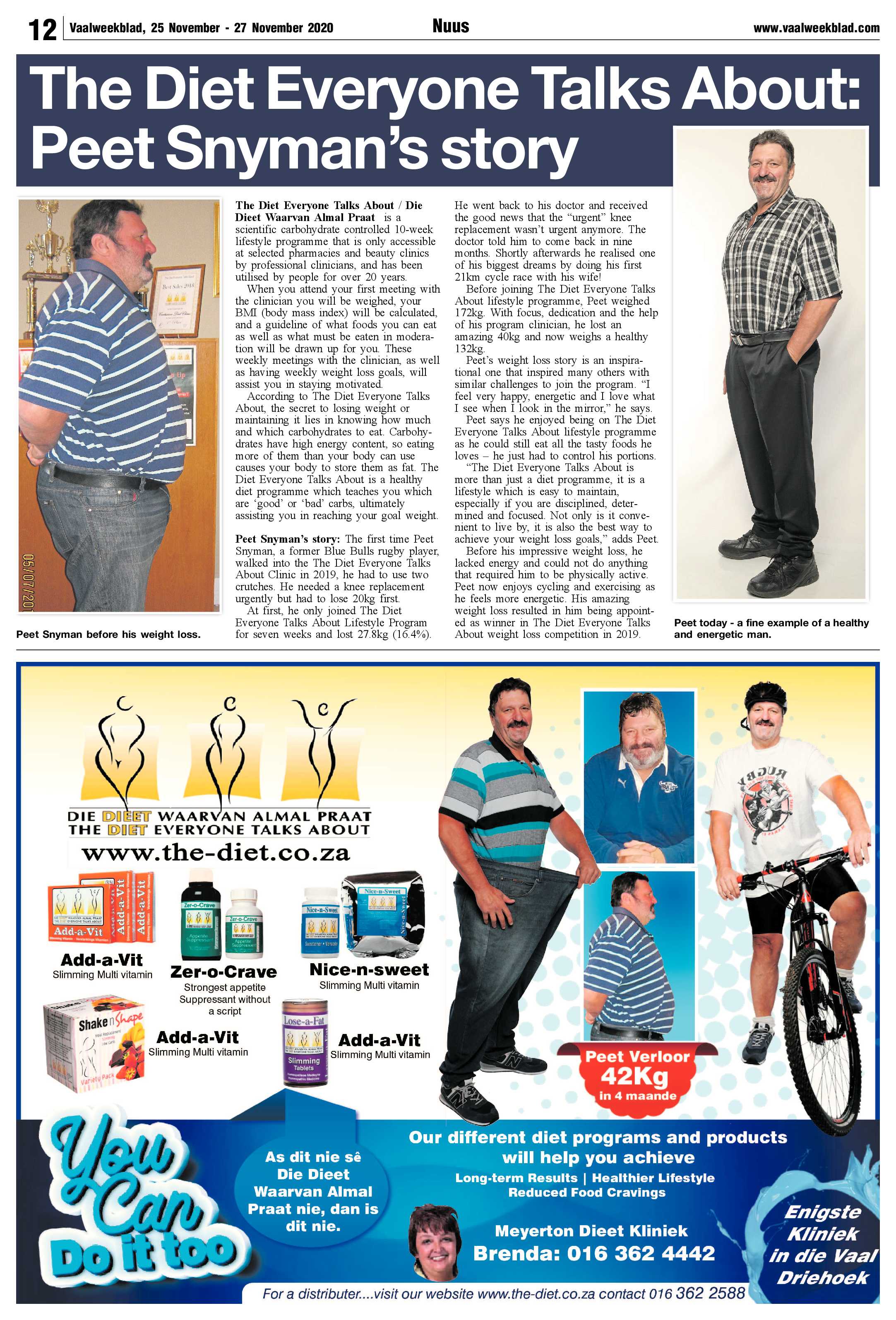 Vaalweekblad, 25 November – 27 November 2020 page 12