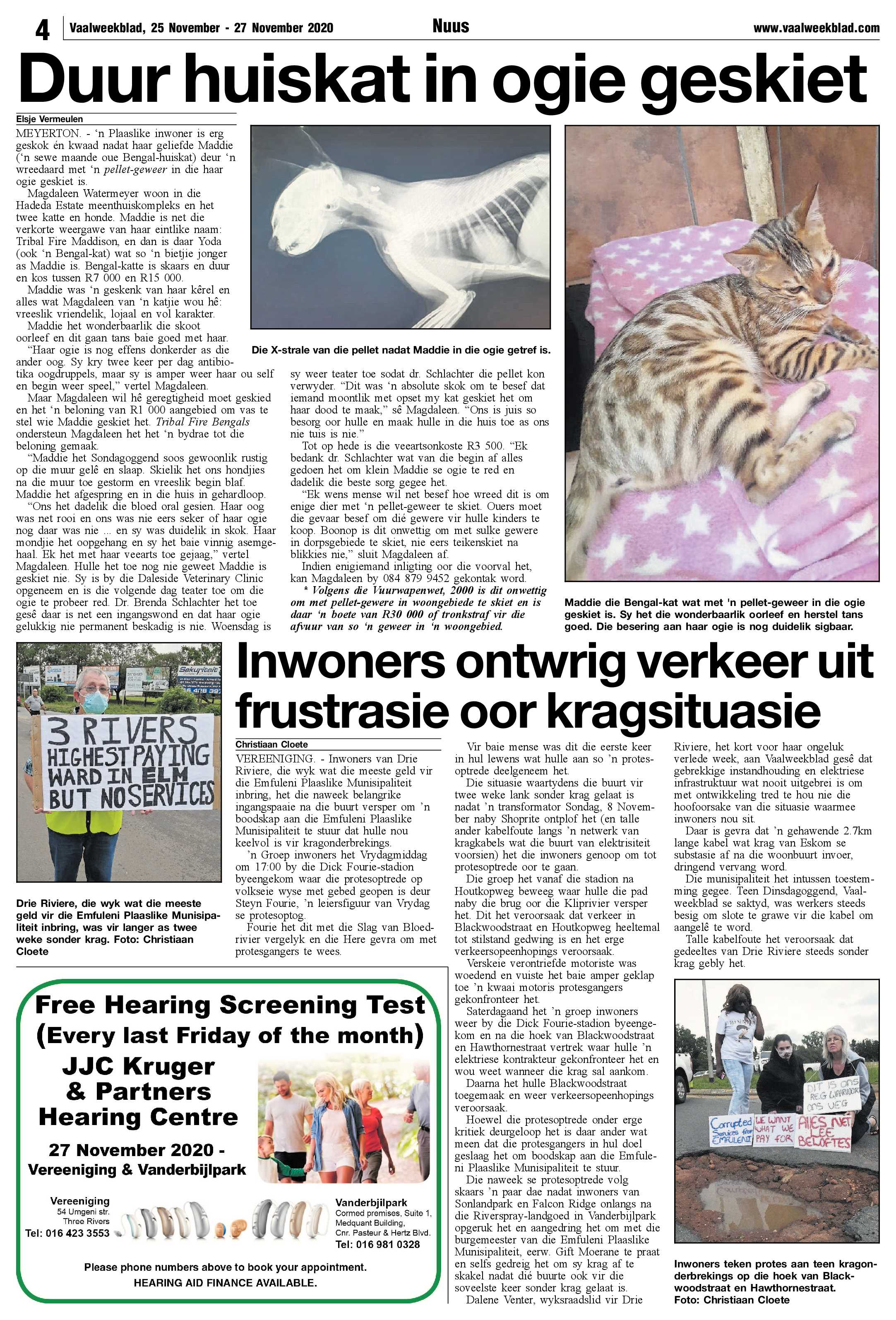 Vaalweekblad, 25 November – 27 November 2020 page 4