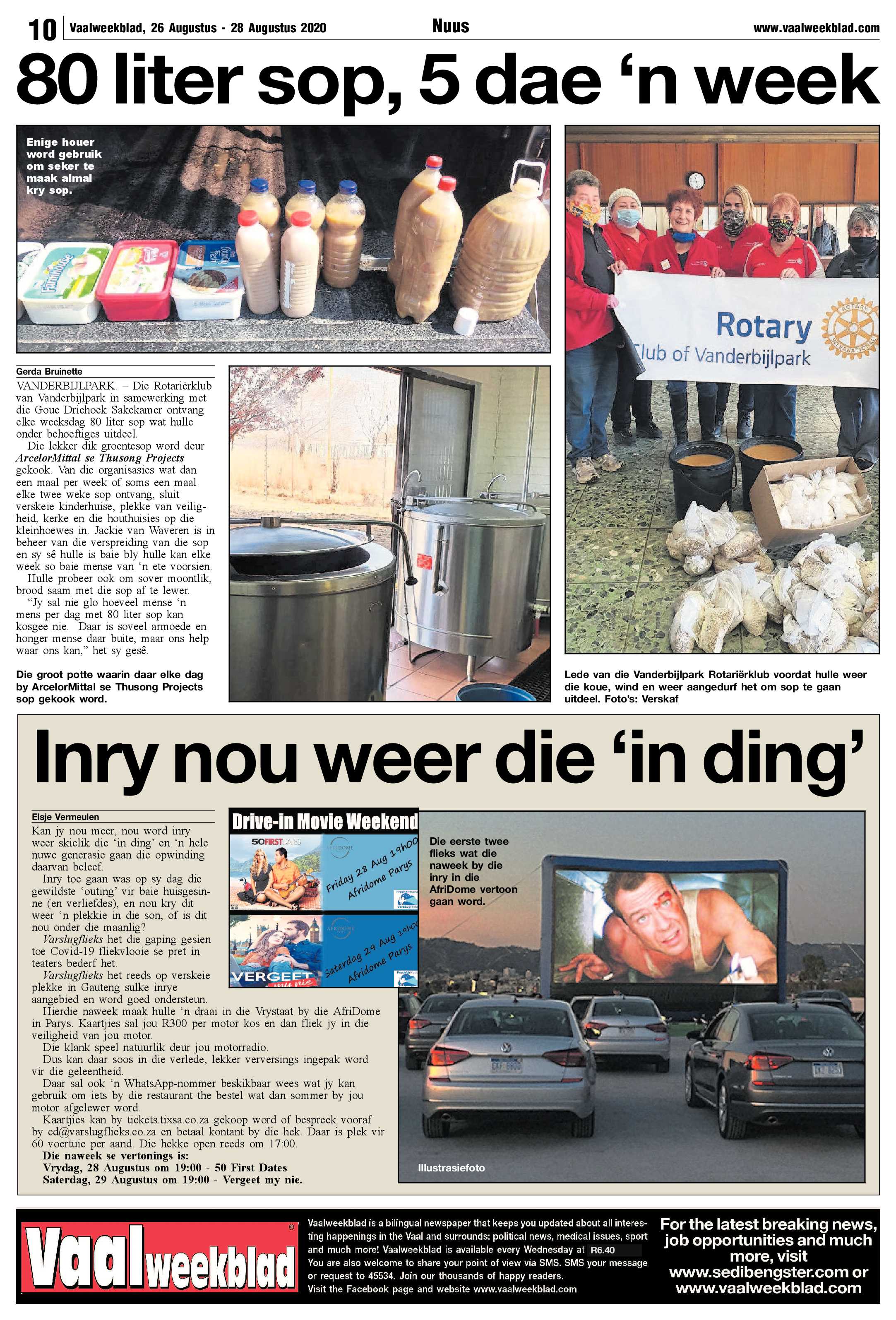 Vaalweekblad 26 Augustus – 28 Augustus 2020 page 10