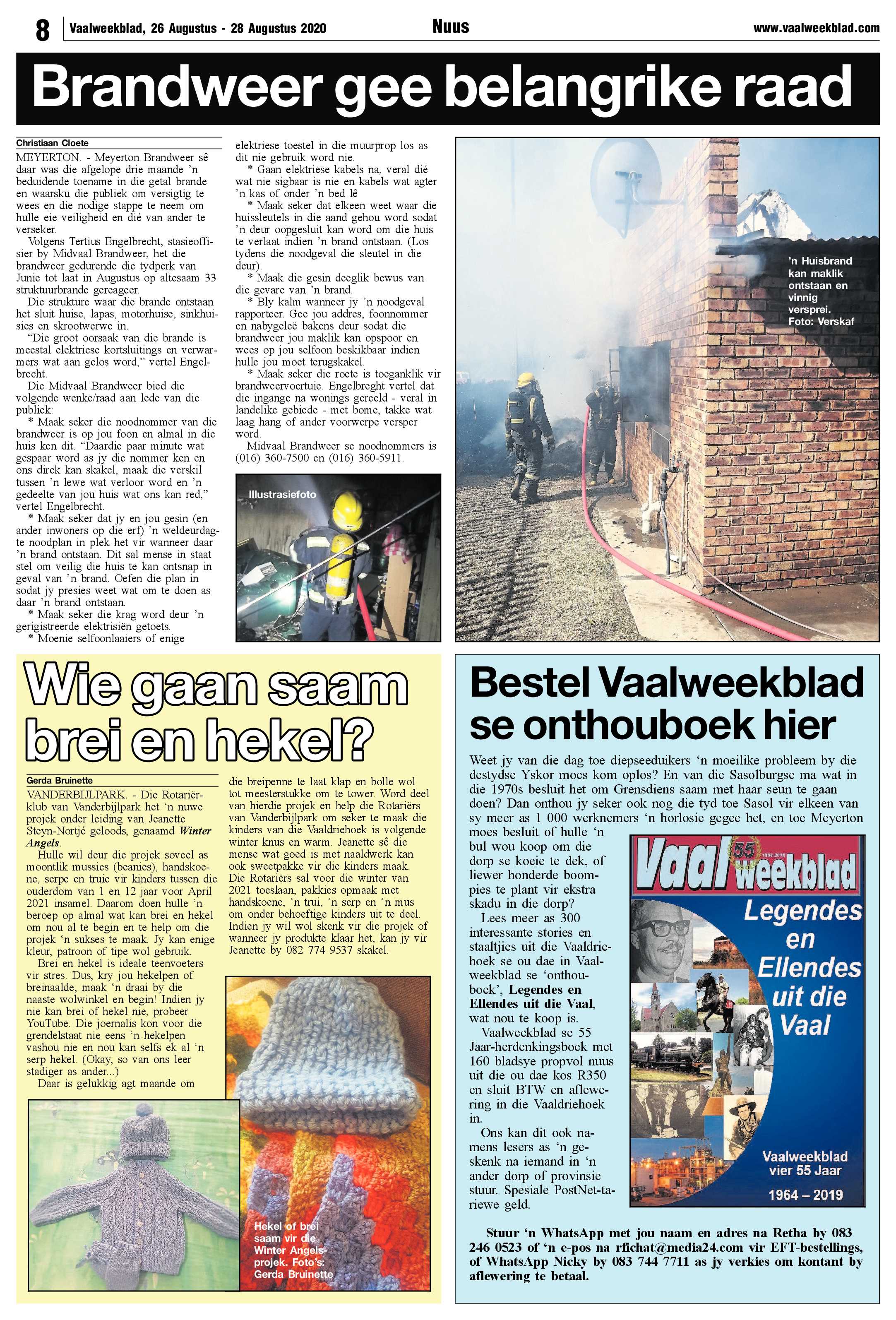 Vaalweekblad 26 Augustus – 28 Augustus 2020 page 8
