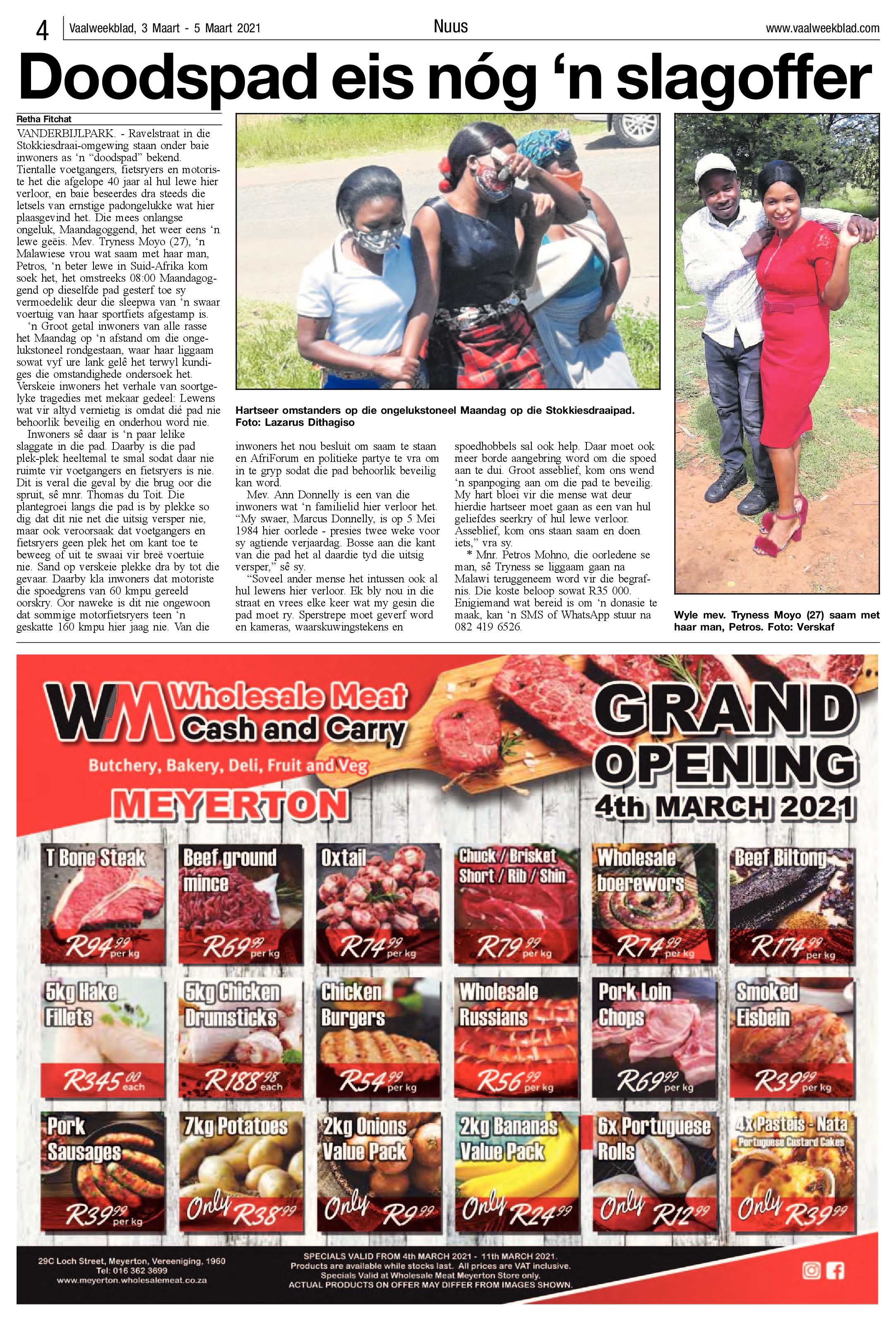 Vaalweekblad, 3 Maart – 5 Maart 2021 page 4