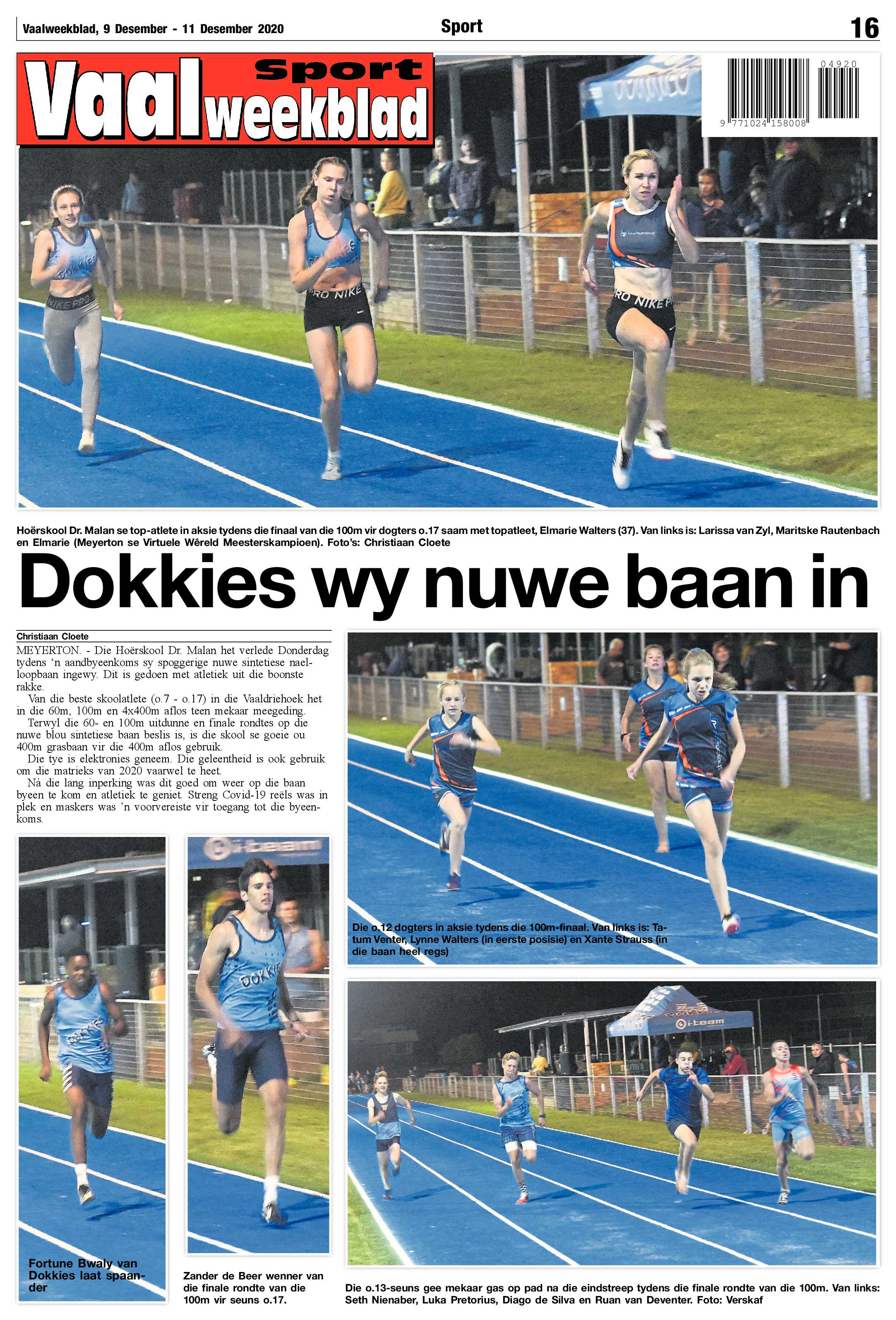 Vaalweekblad 9 Desember – 11 Desember 2020 page 16