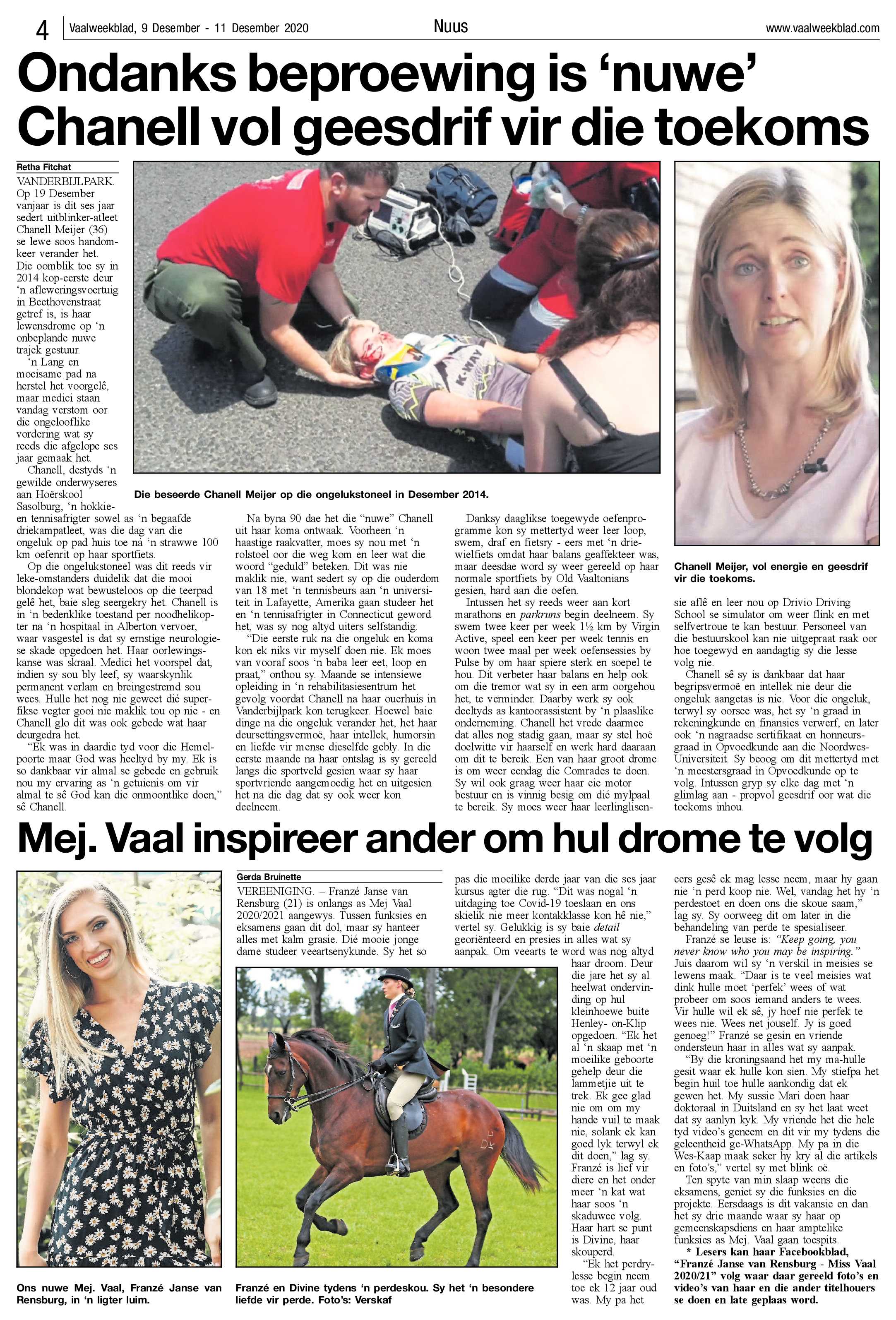 Vaalweekblad 9 Desember – 11 Desember 2020 page 4