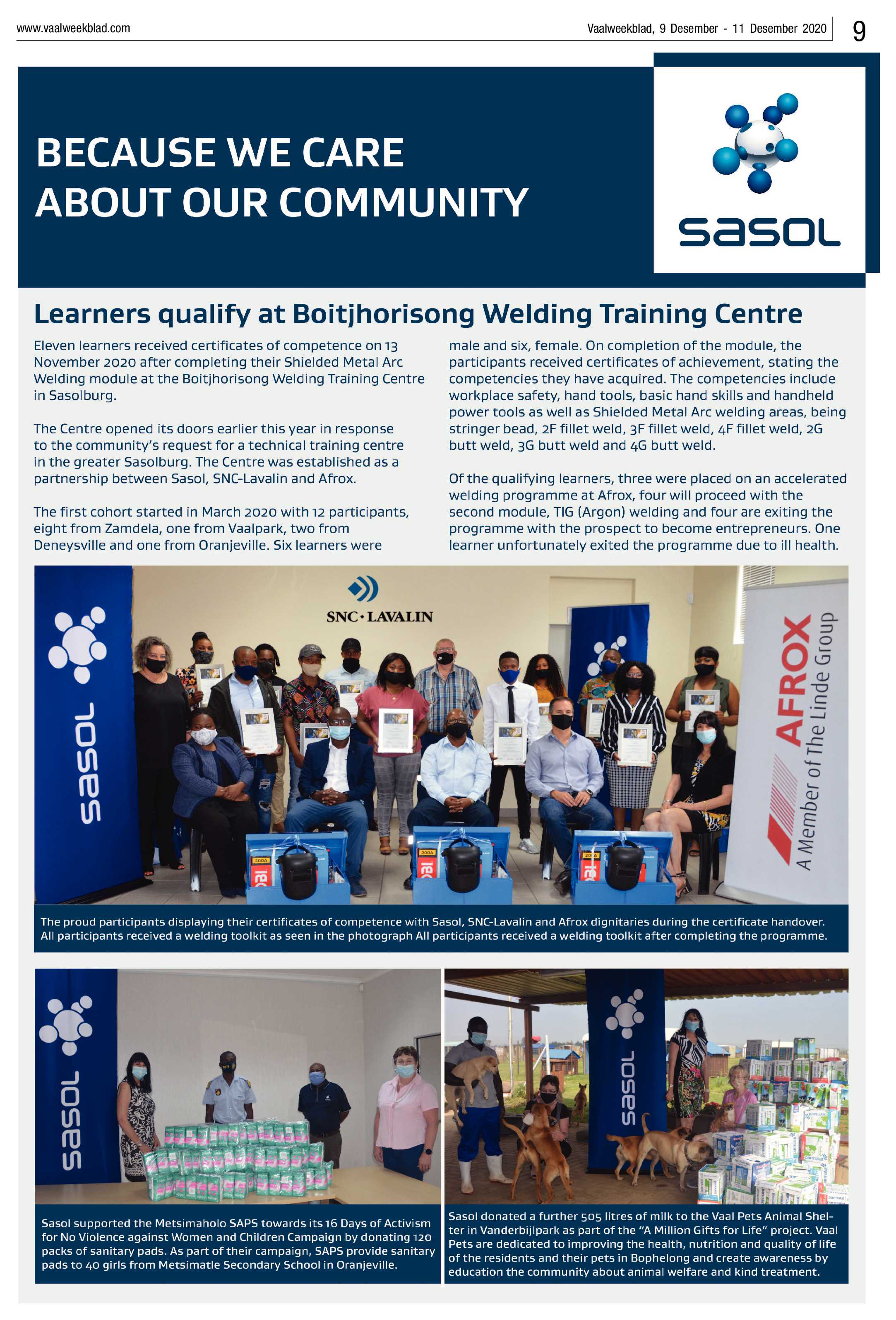 Vaalweekblad 9 Desember – 11 Desember 2020 page 9
