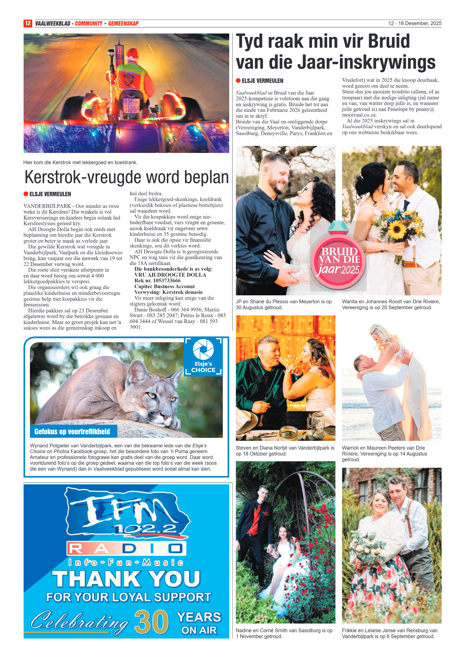 Vaalweekblad 12 December 2025 page 12