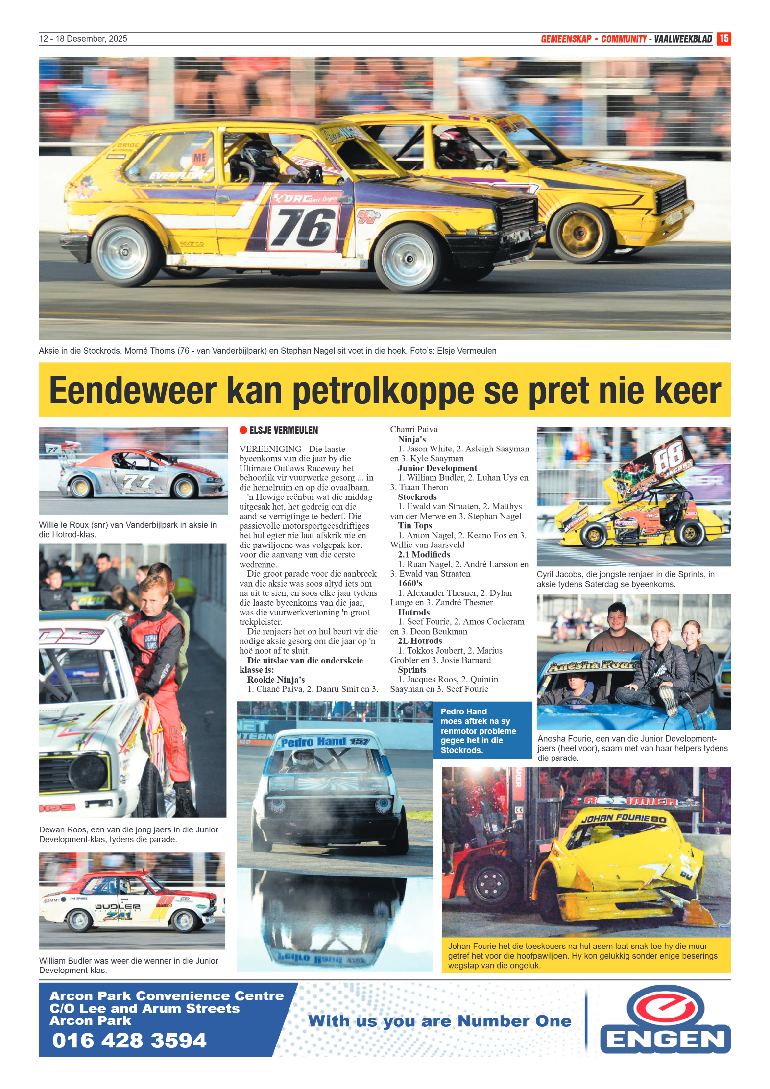 Vaalweekblad 12 December 2025 page 15