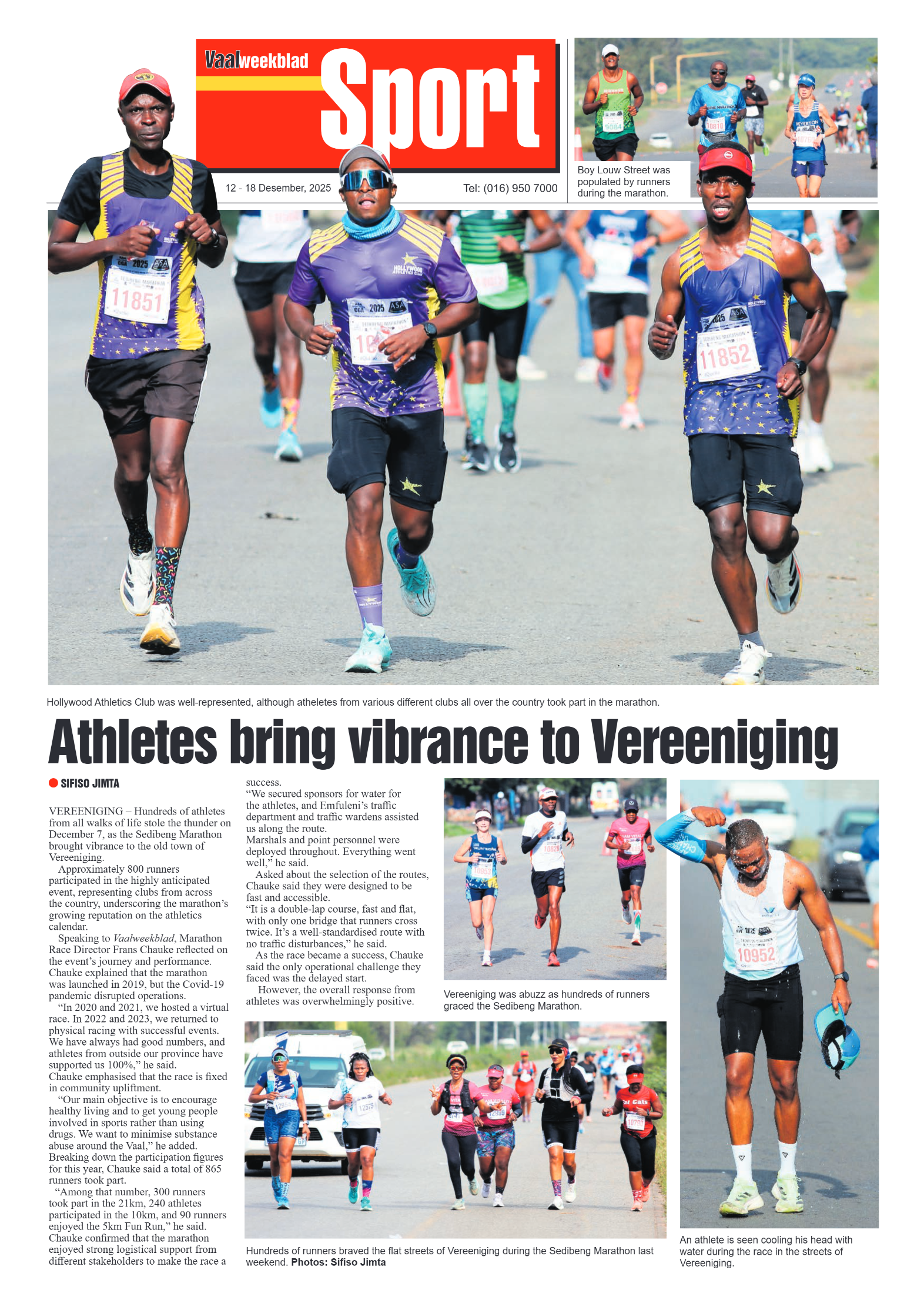 Vaalweekblad 12 December 2025 page 16