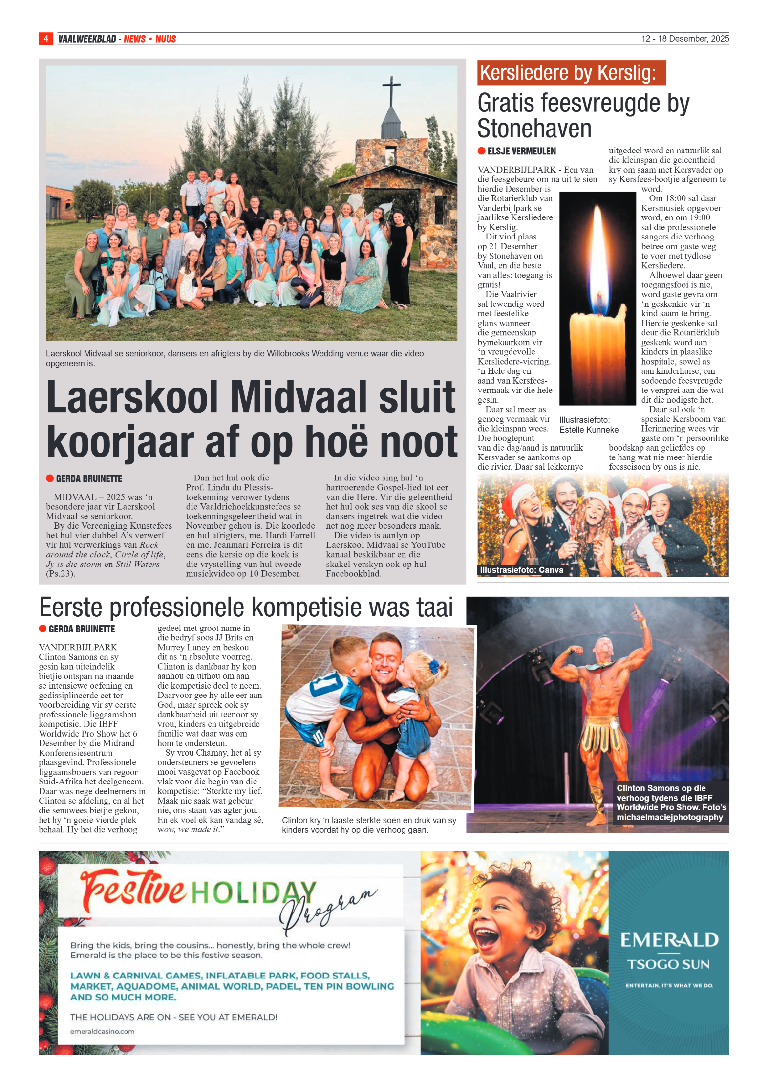 Vaalweekblad 12 December 2025 page 4