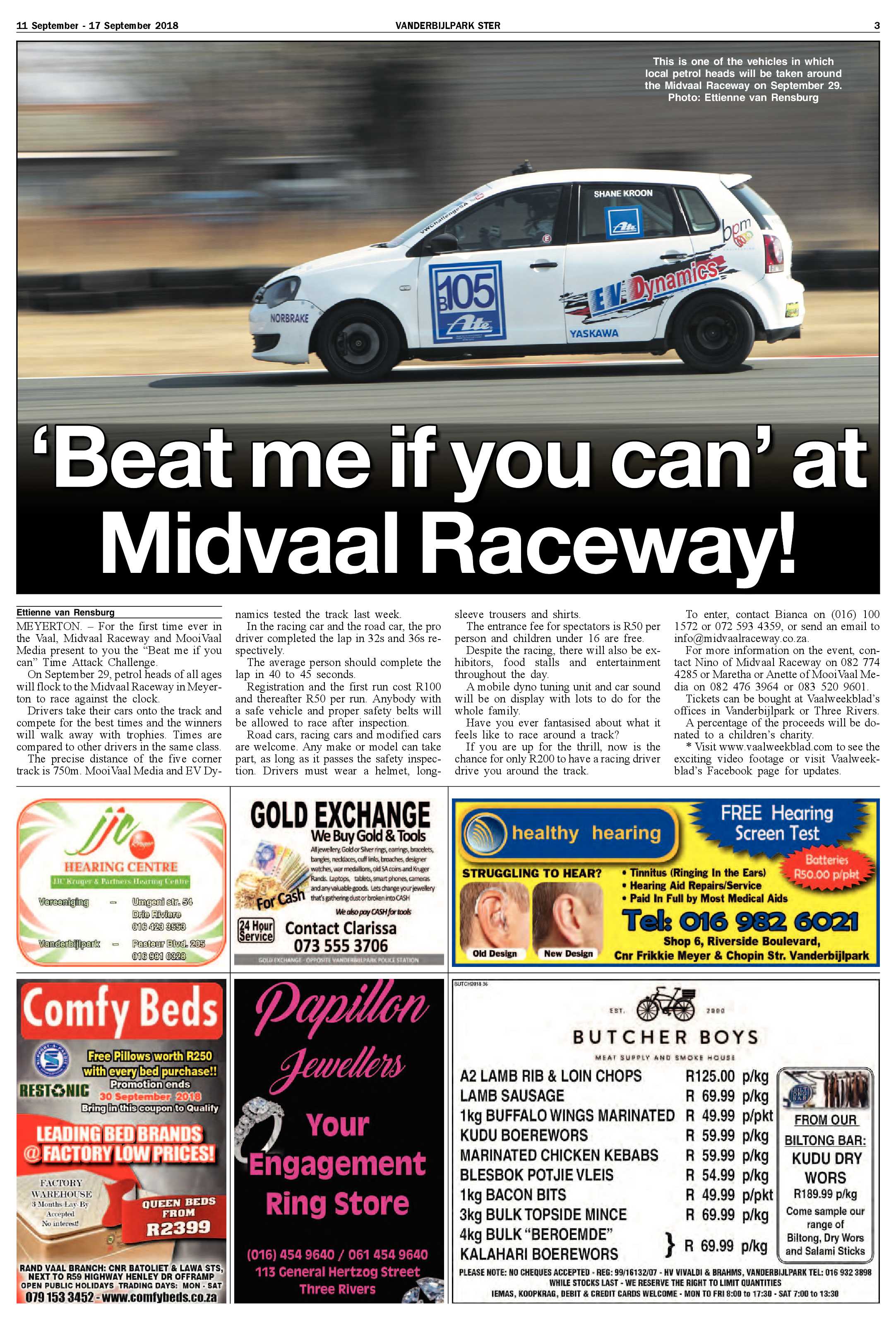 Vanderbijlpark 11 – 17 September 2018 page 3