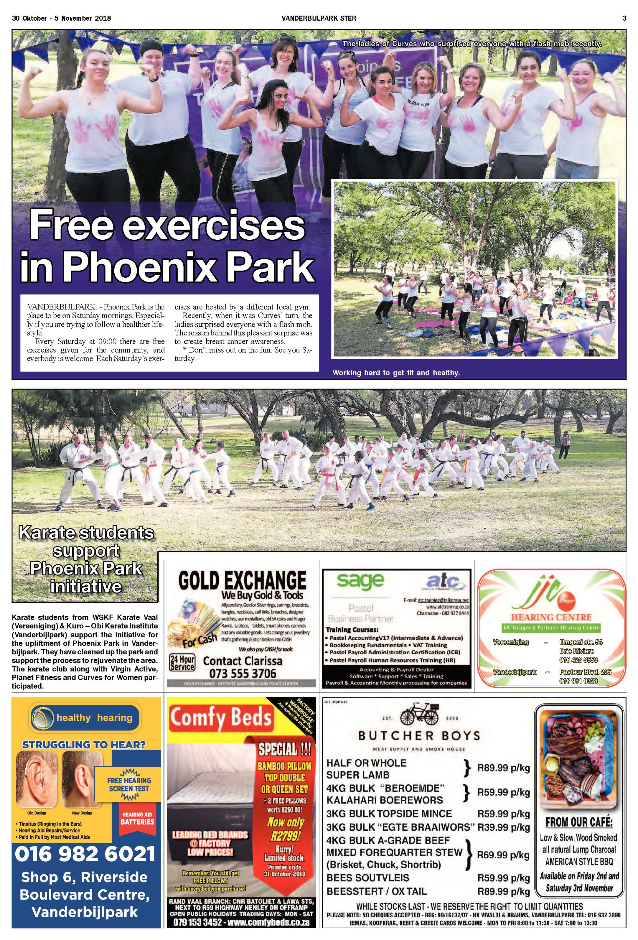 Vanderbijlpark 30 Oktober – 5 November 2018 page 3