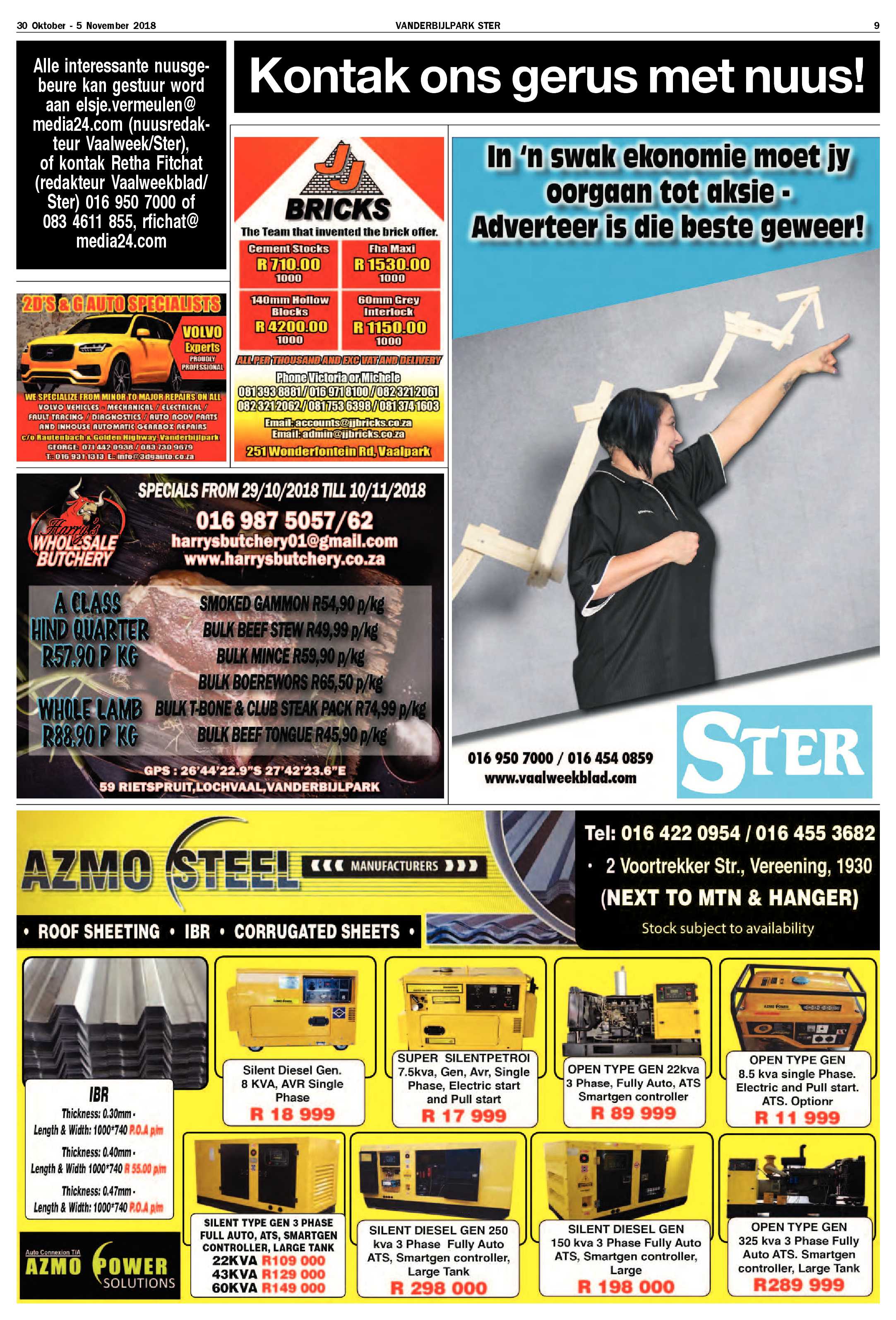 Vanderbijlpark 30 Oktober – 5 November 2018 page 9