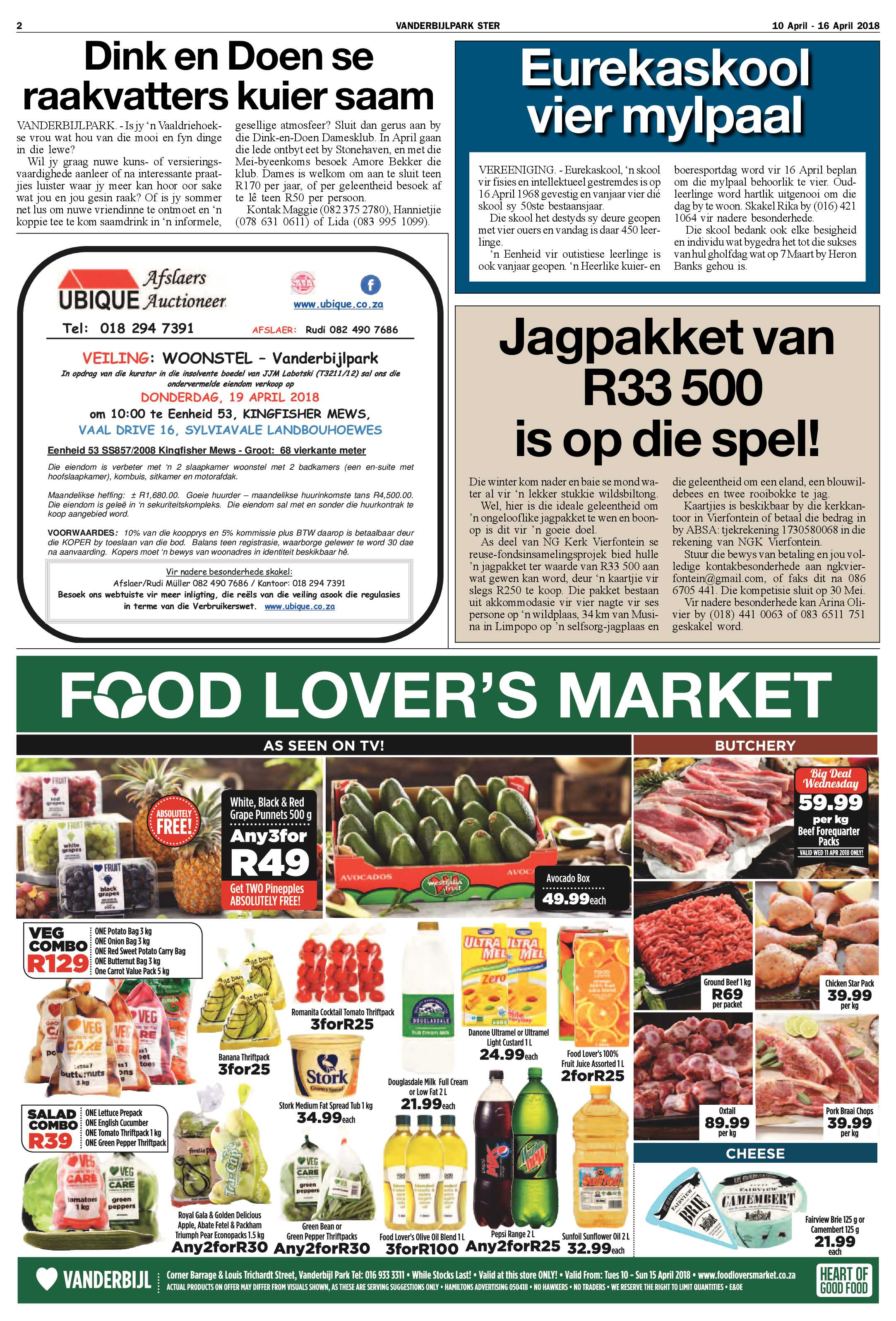 Vanderbijlpark Ster 10 – 16 April 2018 page 2