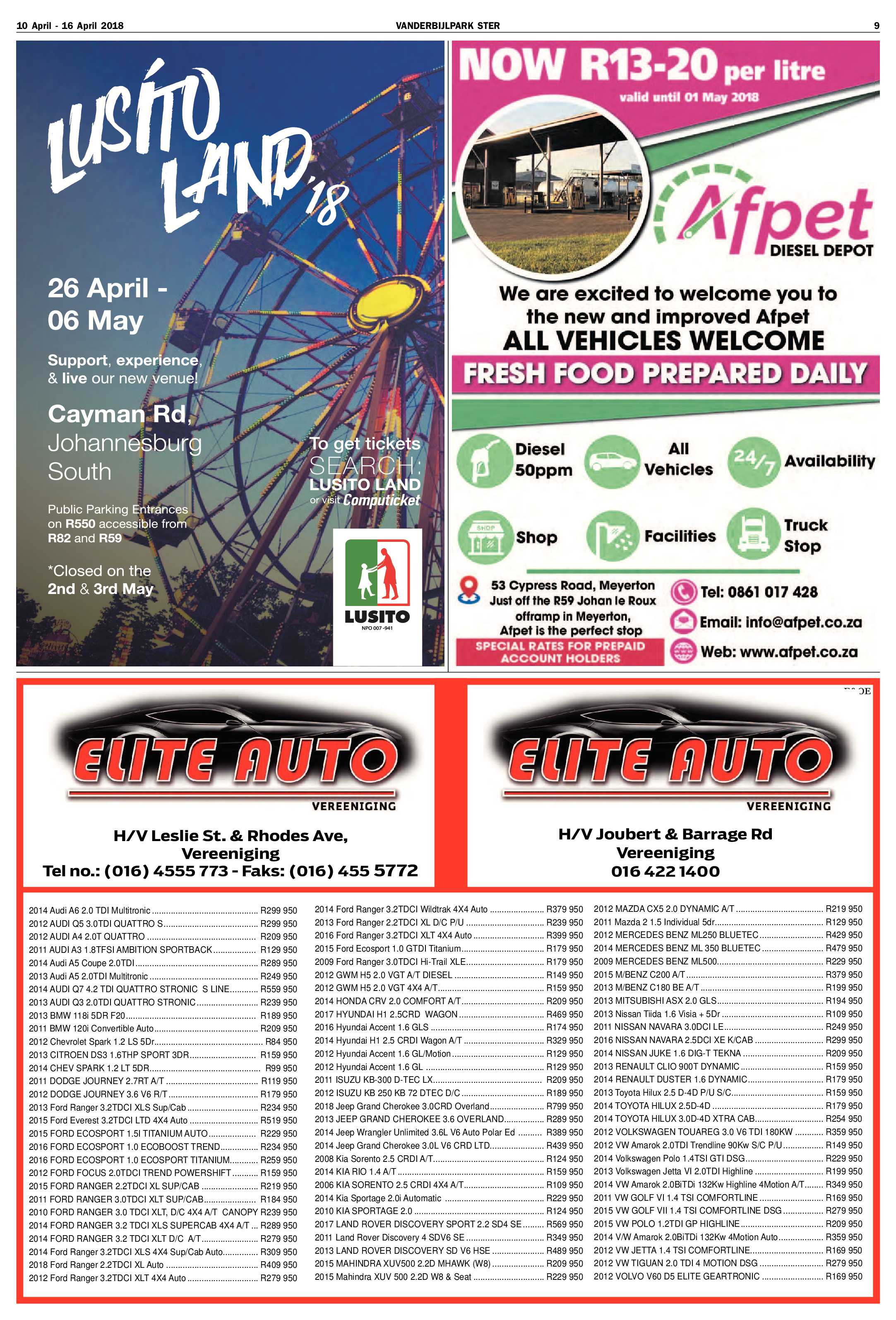 Vanderbijlpark Ster 10 – 16 April 2018 page 9