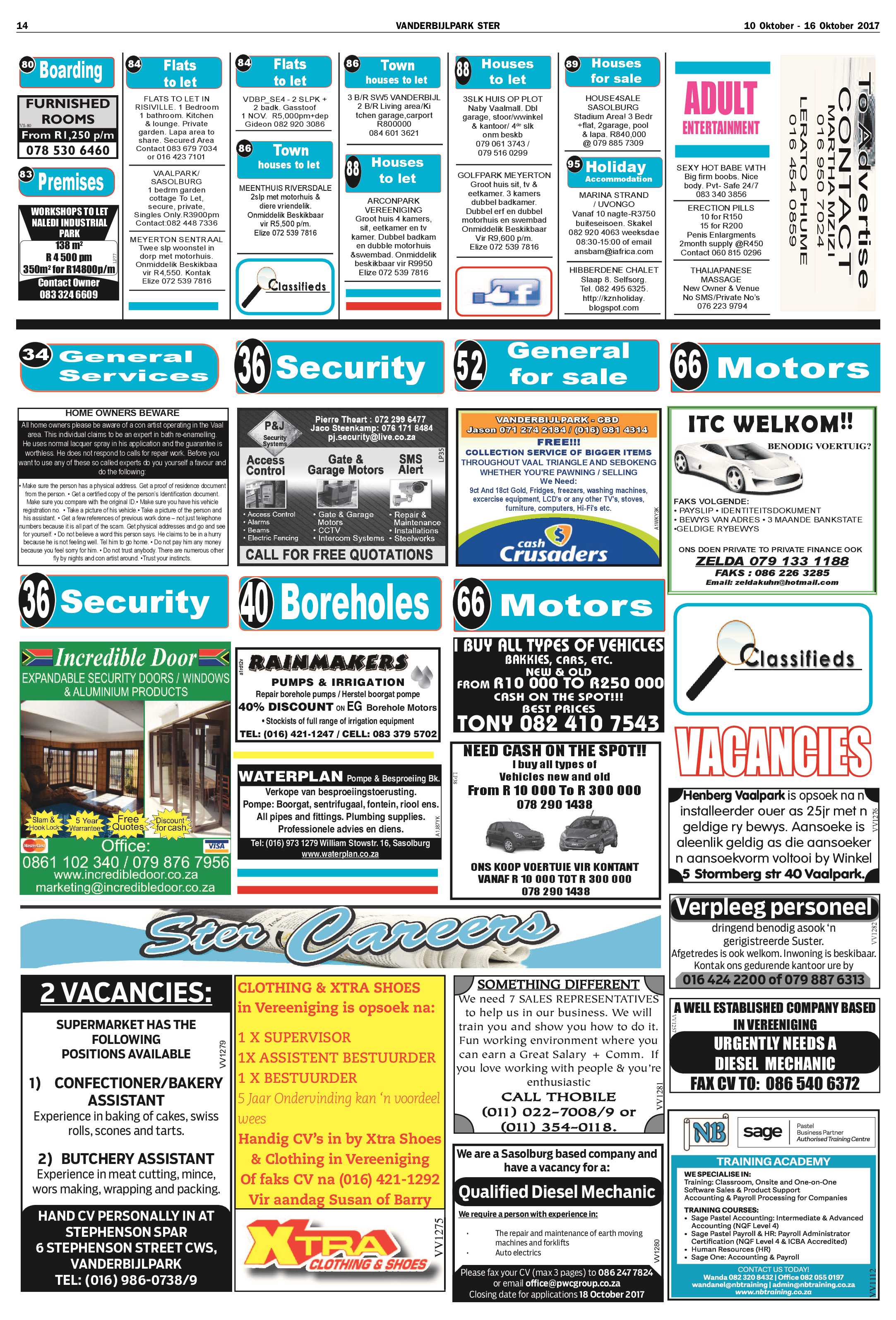 Vanderbijlpark Ster 10 – 16 Oktober 2017 page 14