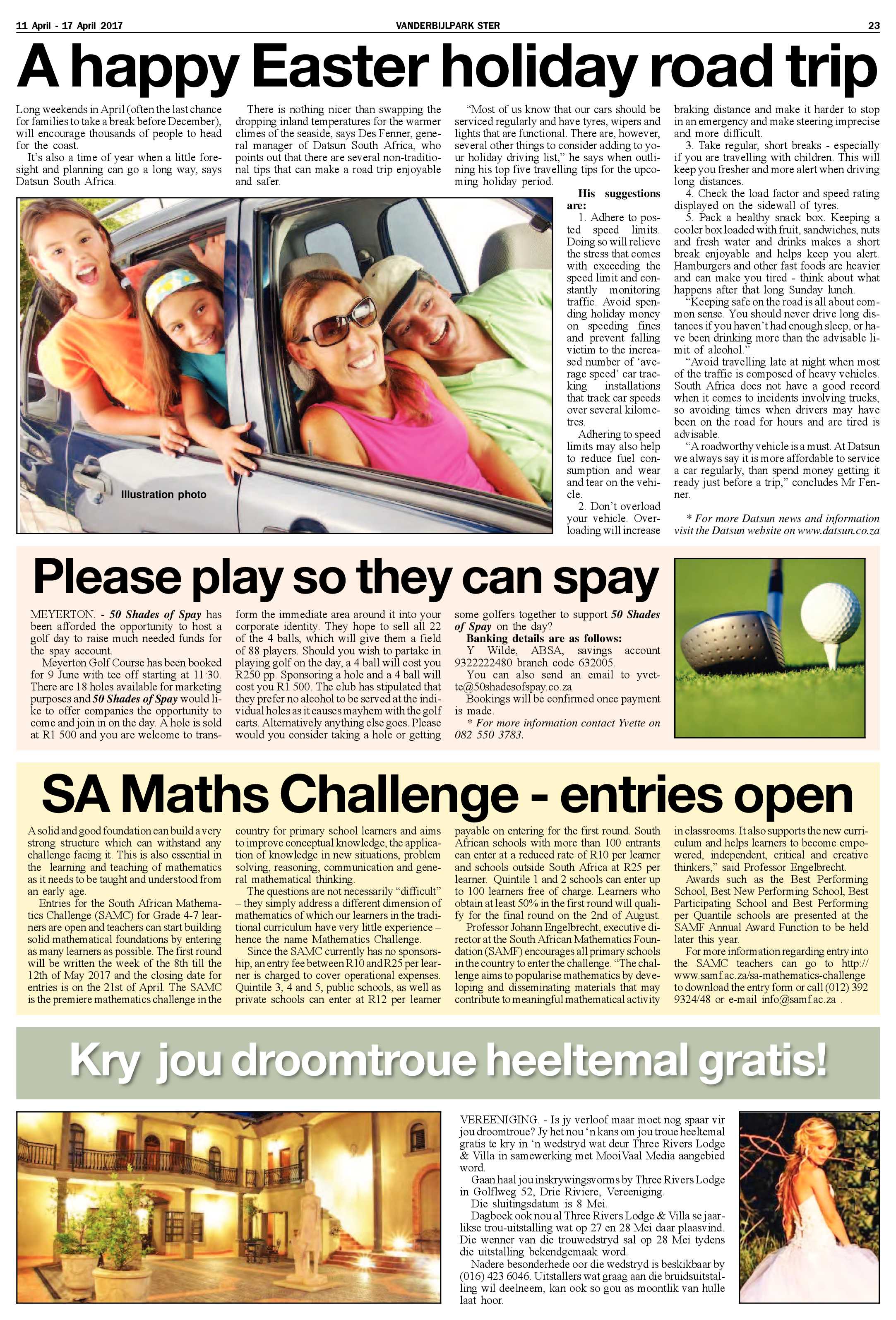 Vanderbijlpark Ster 11 – 17 April 2017 page 23
