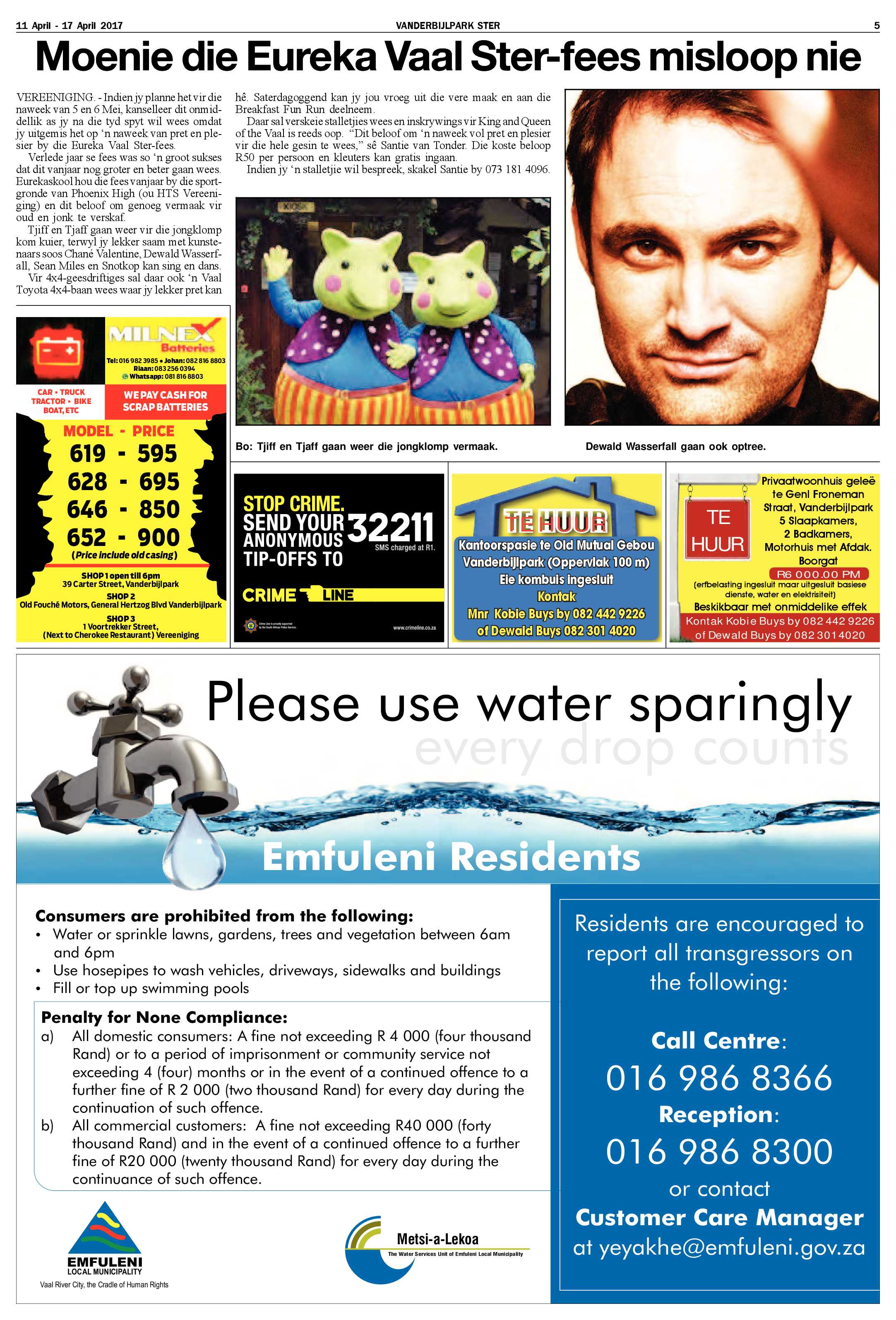 Vanderbijlpark Ster 11 – 17 April 2017 page 5
