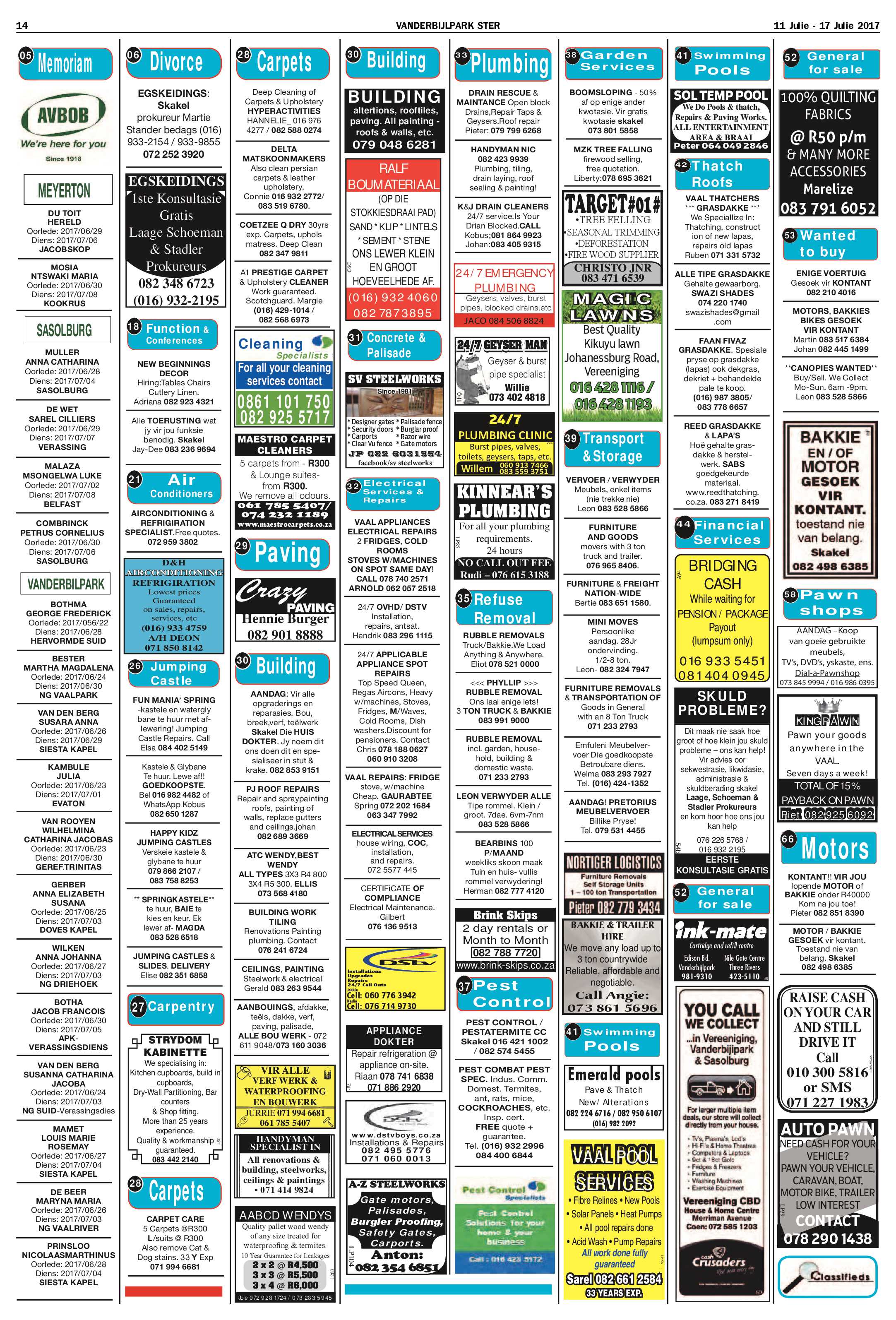 Vanderbijlpark Ster 11 – 17 Julie 2017 page 14