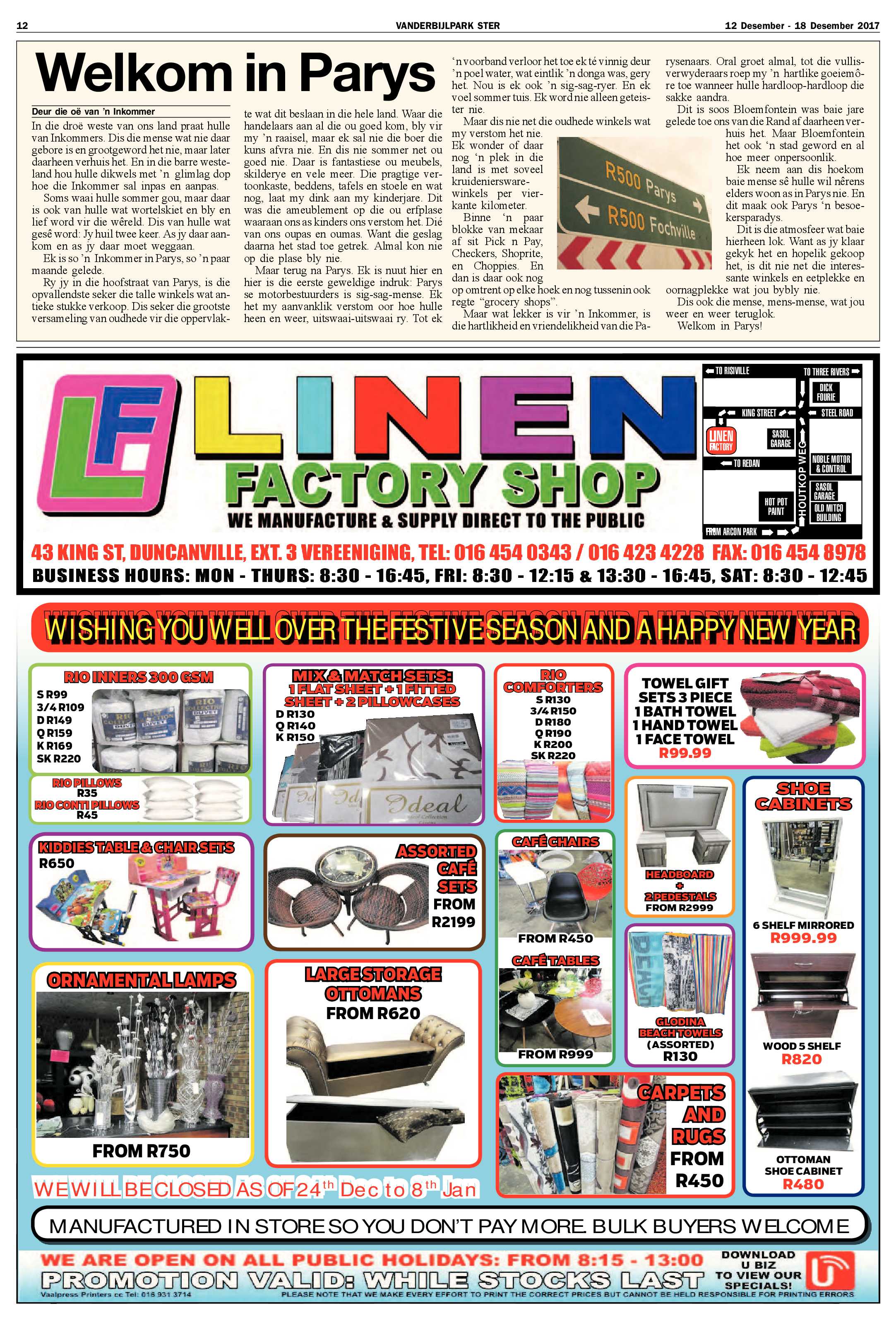 Vanderbijlpark Ster 12 – 18 Desember 2017 page 12