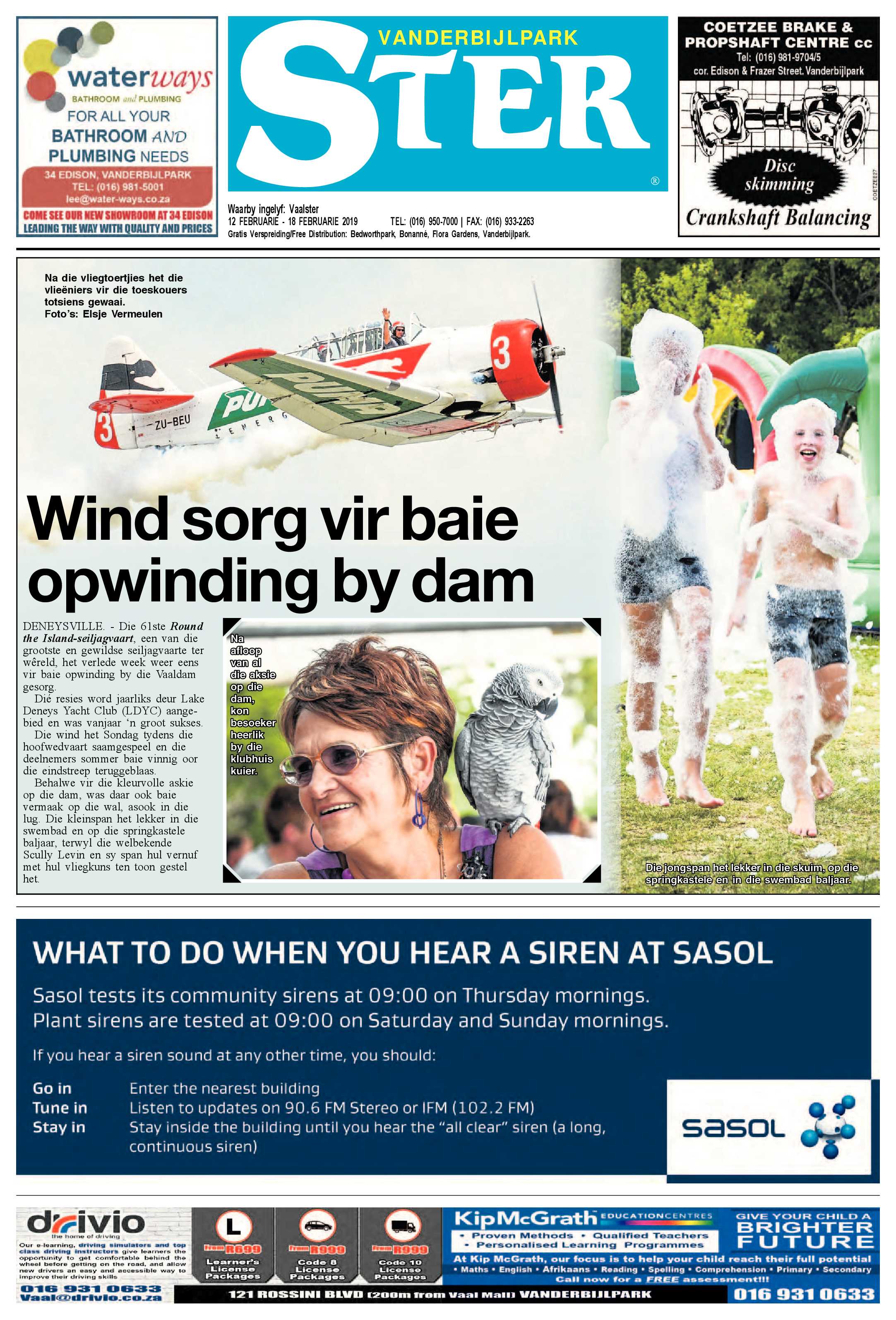 Vanderbijlpark Ster 12 – 18 Februarie 2019 page 1