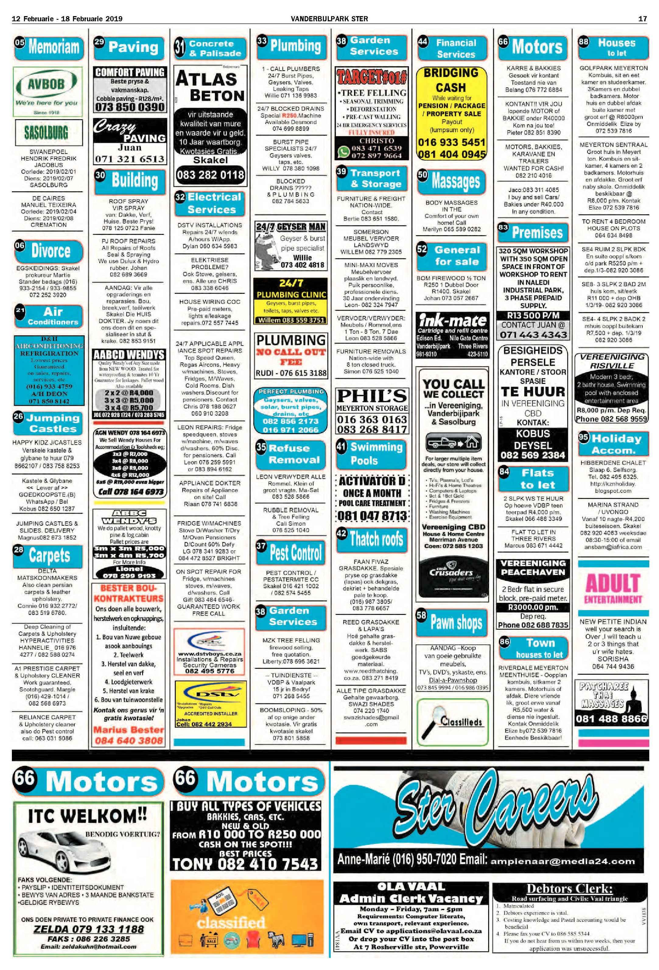 Vanderbijlpark Ster 12 – 18 Februarie 2019 page 17