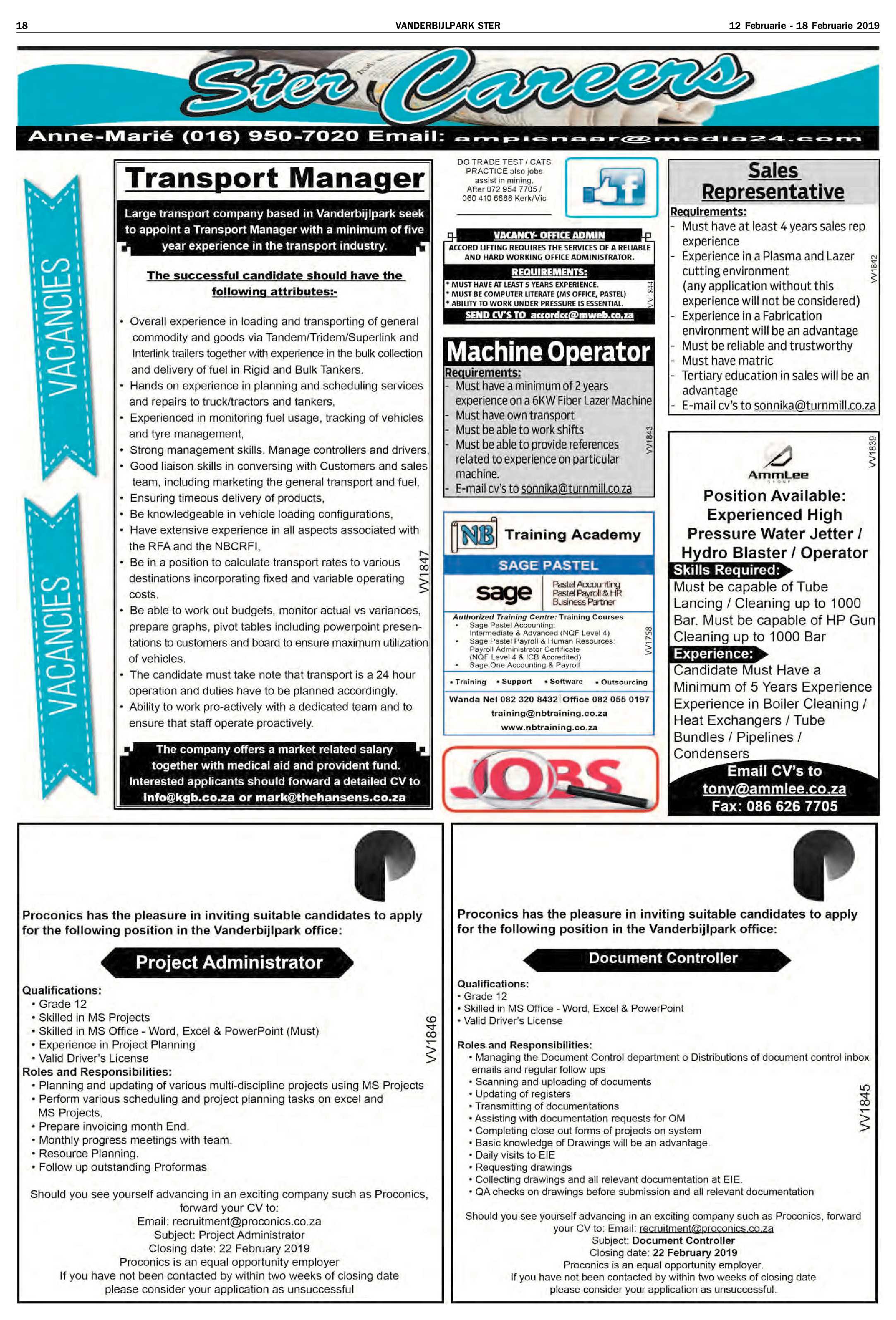 Vanderbijlpark Ster 12 – 18 Februarie 2019 page 18