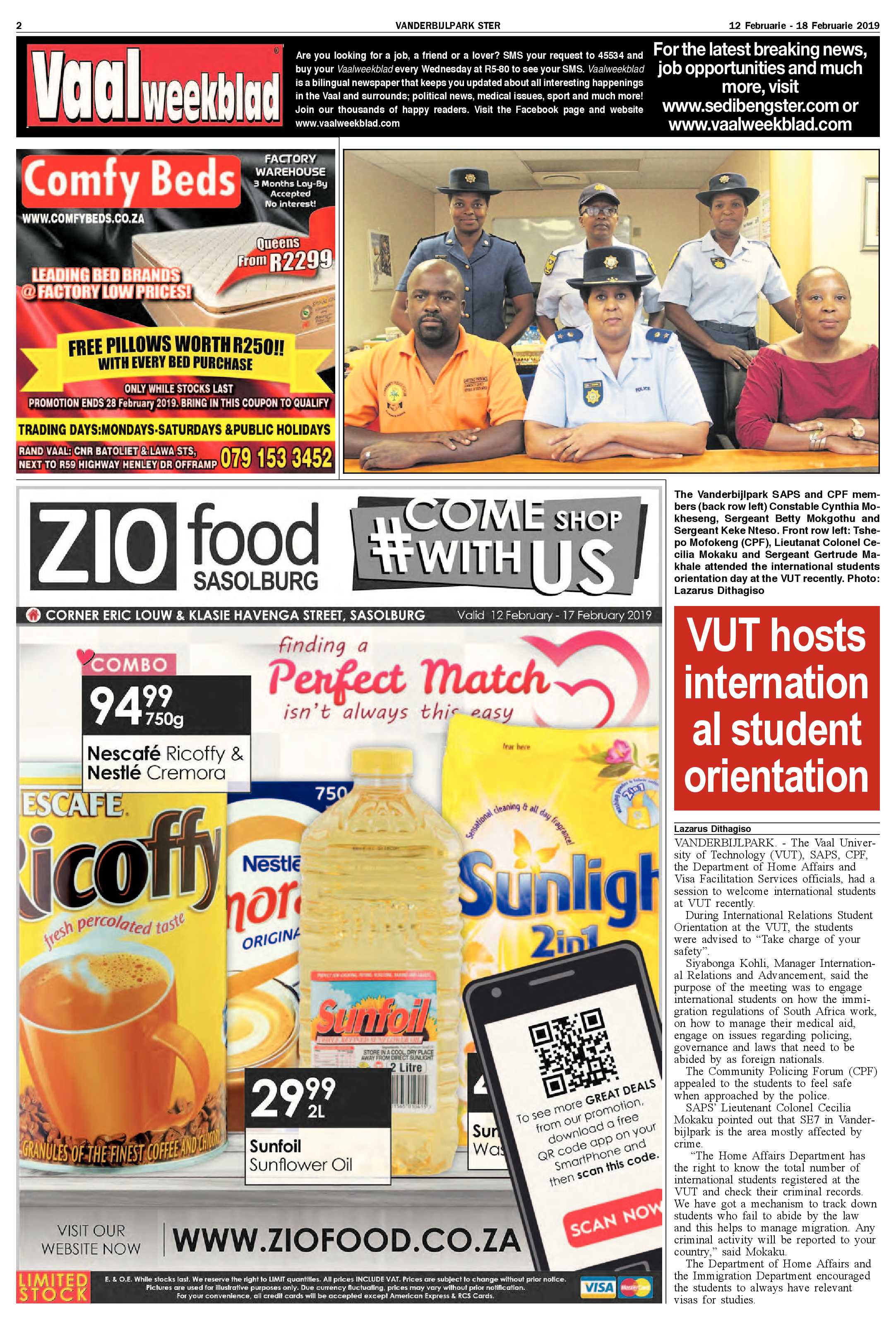 Vanderbijlpark Ster 12 – 18 Februarie 2019 page 2