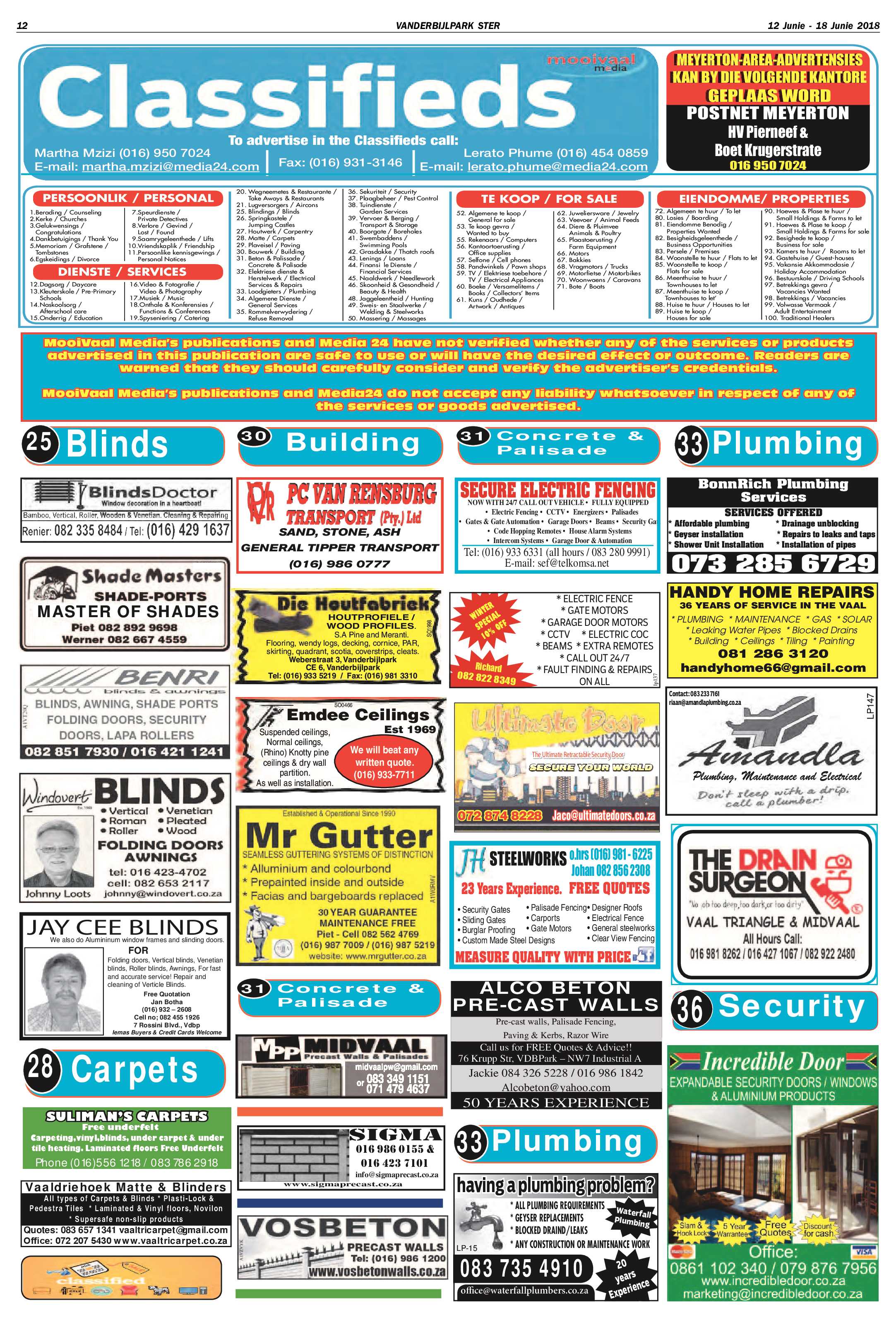 Vanderbijlpark Ster 12 – 18 Junie 2018 page 12