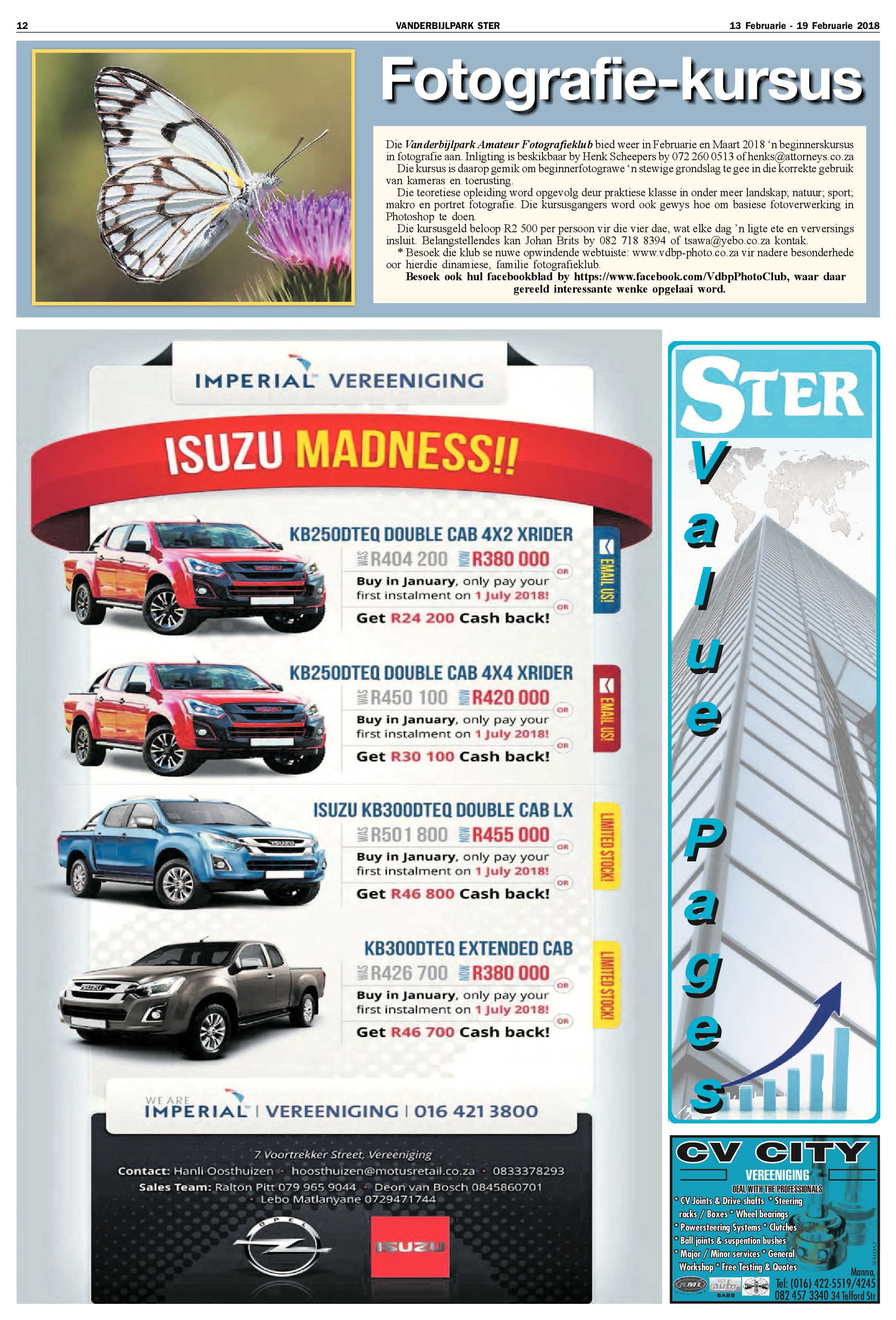 Vanderbijlpark Ster 13 – 19 Februarie 2018 page 12