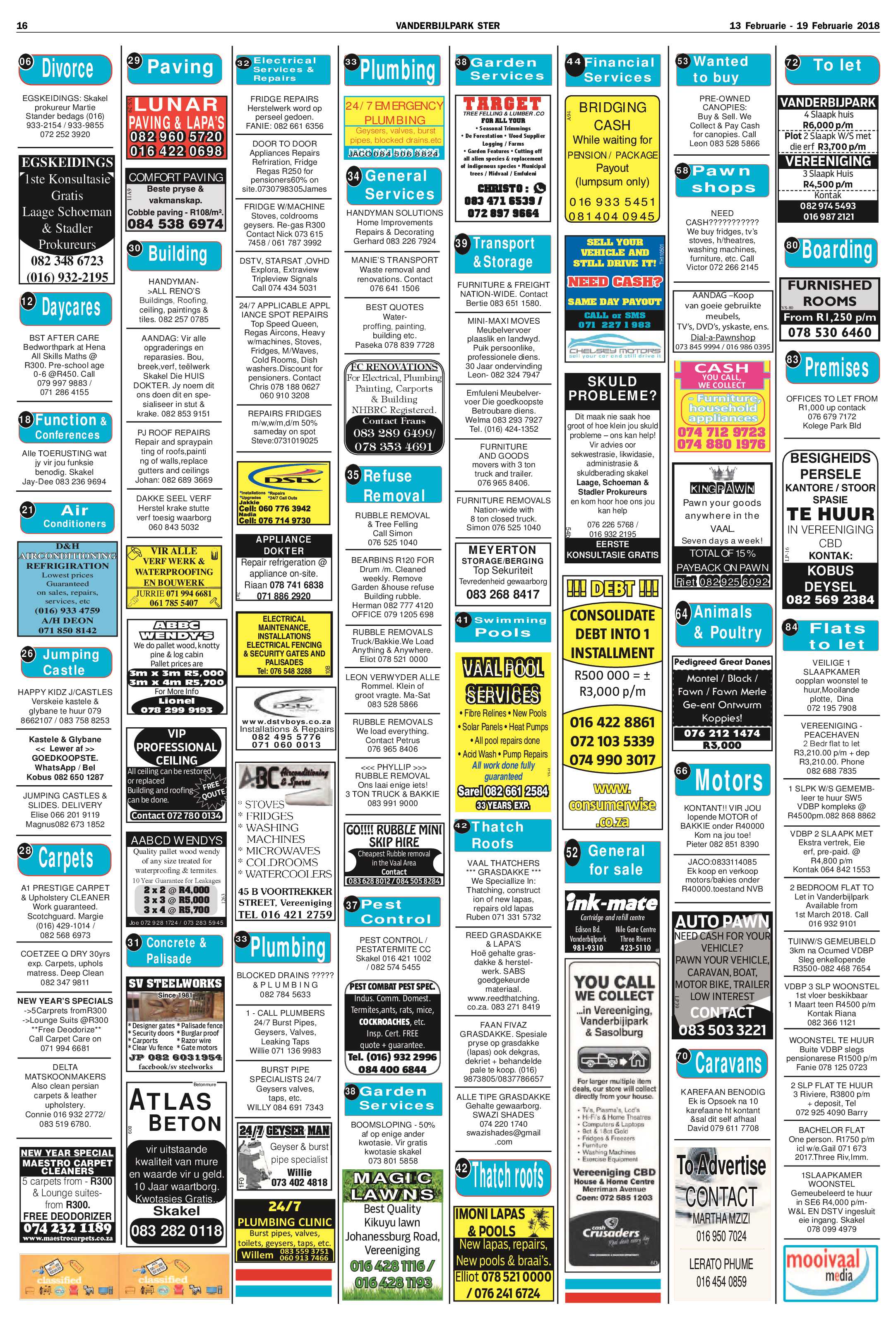 Vanderbijlpark Ster 13 – 19 Februarie 2018 page 16