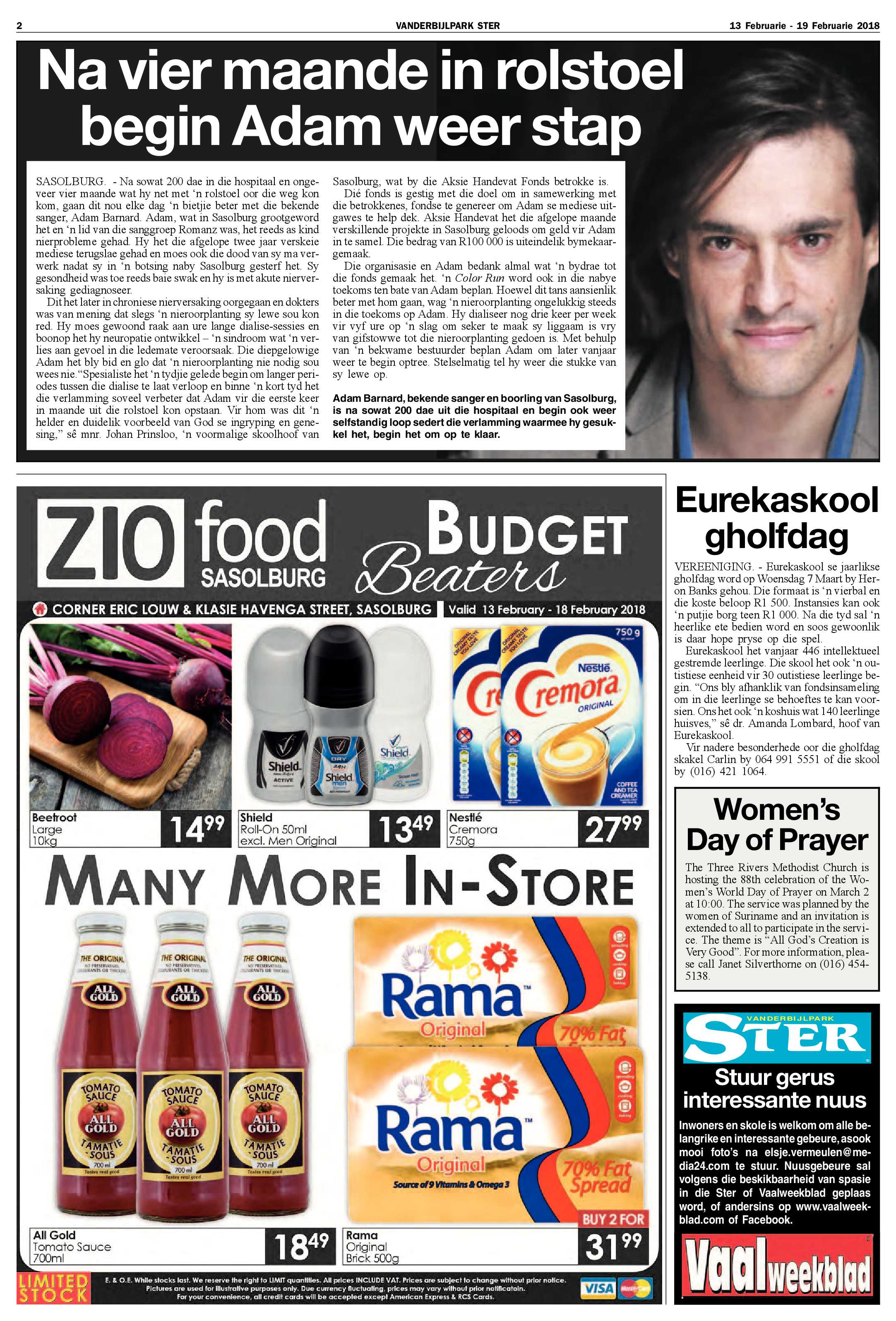 Vanderbijlpark Ster 13 – 19 Februarie 2018 page 2