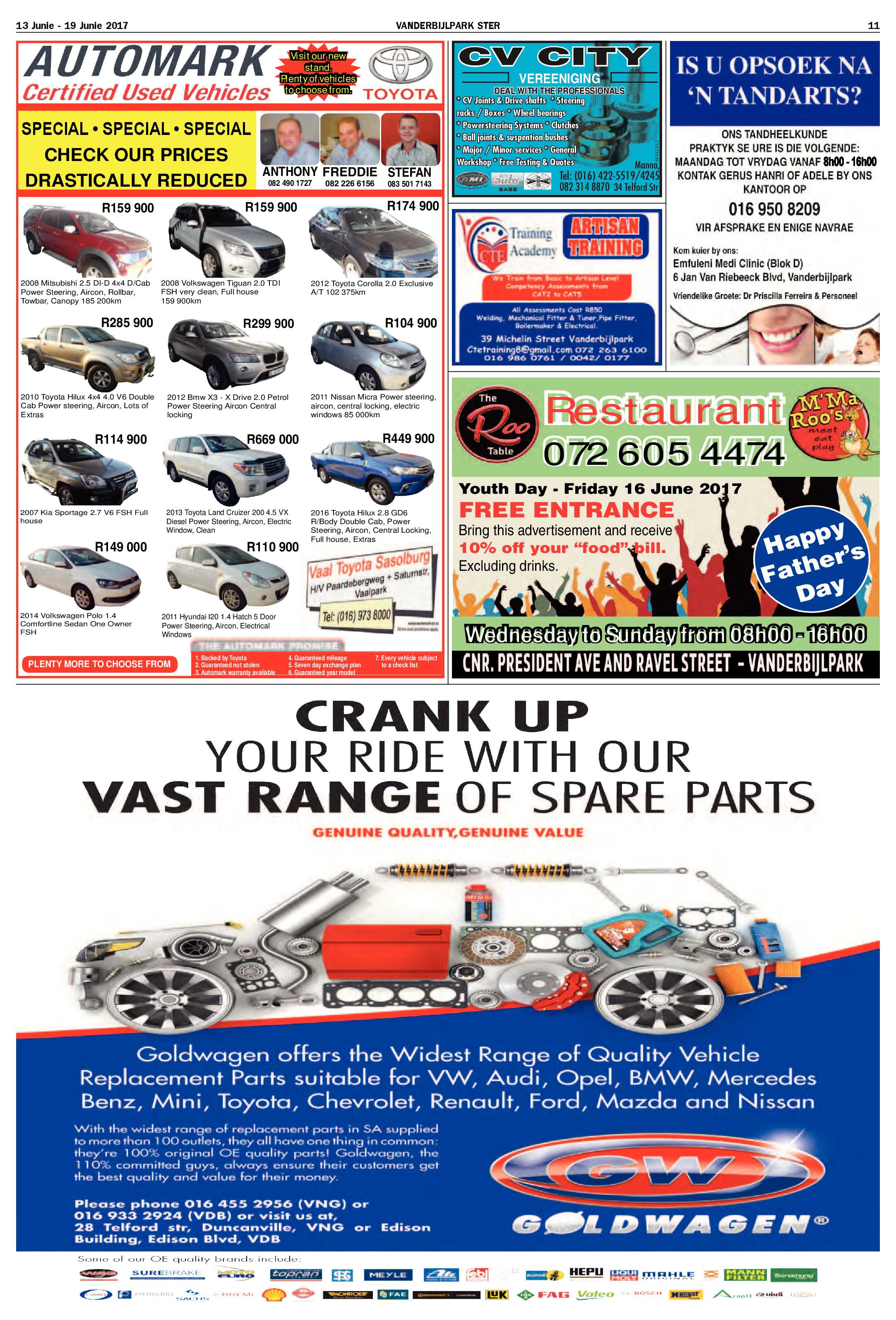 Vanderbijlpark Ster 13 – 19 Junie 2017 page 11