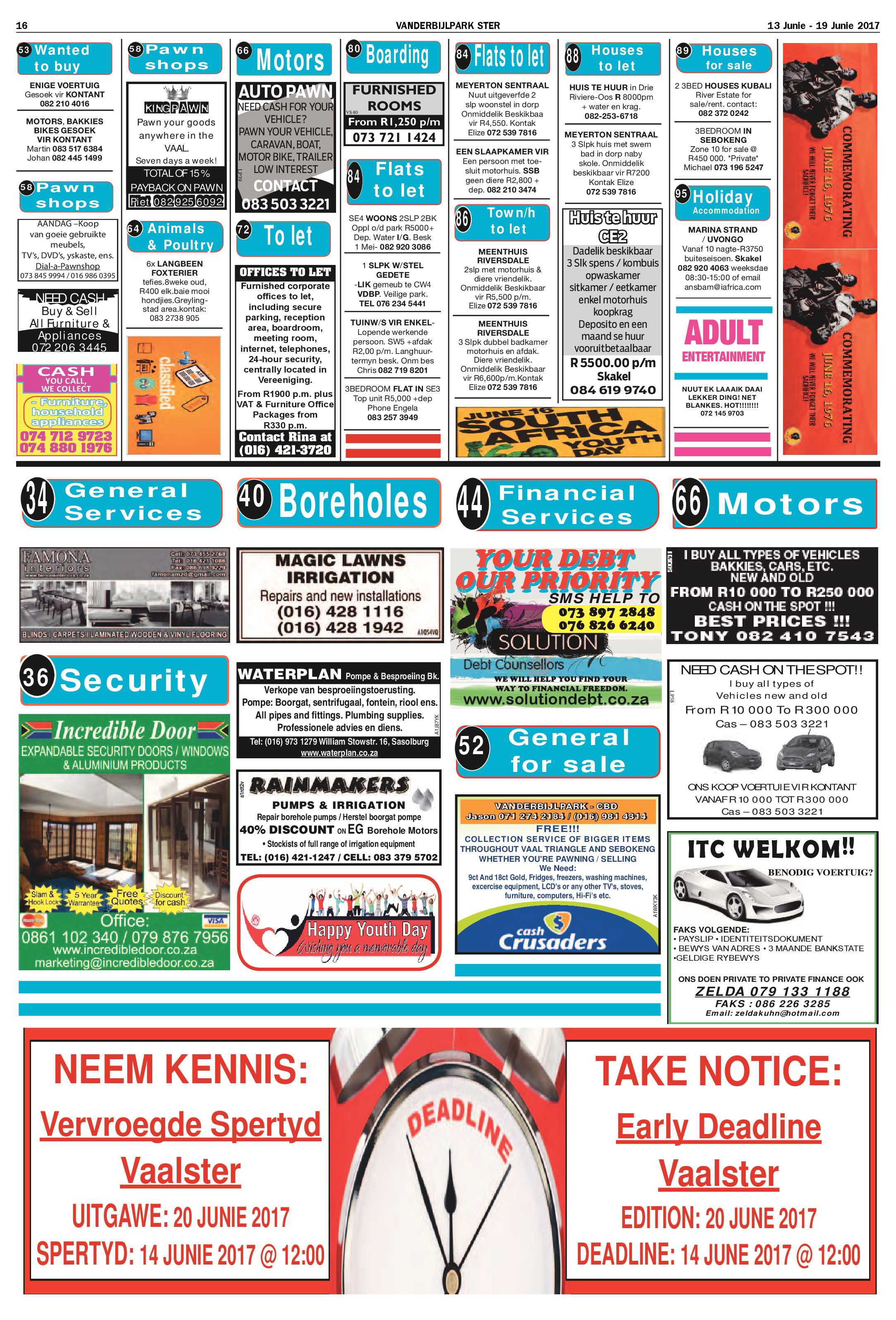 Vanderbijlpark Ster 13 – 19 Junie 2017 page 16