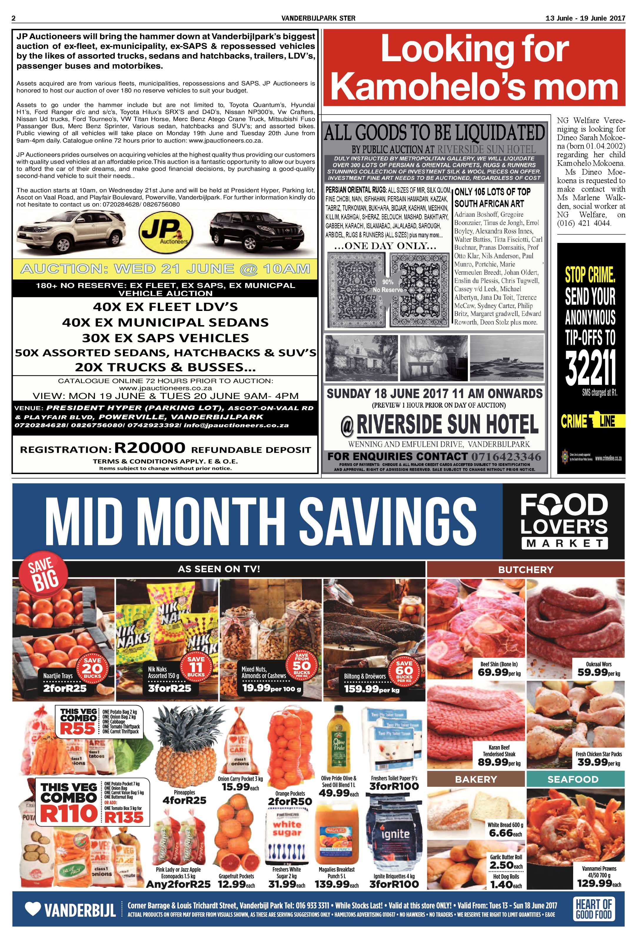 Vanderbijlpark Ster 13 – 19 Junie 2017 page 2