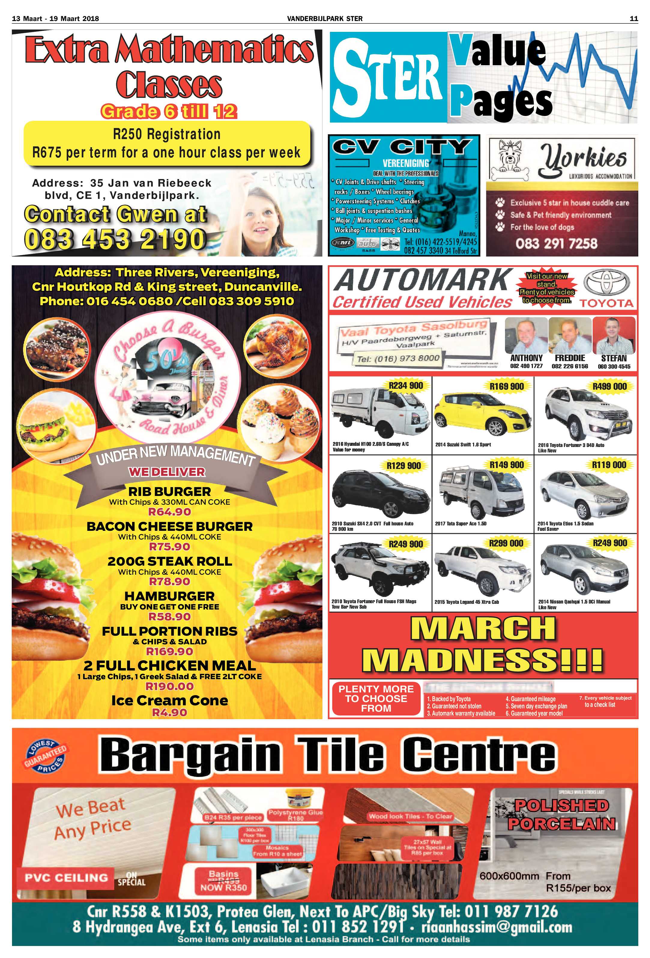 Vanderbijlpark Ster 13 – 19 Maart 2018 page 11