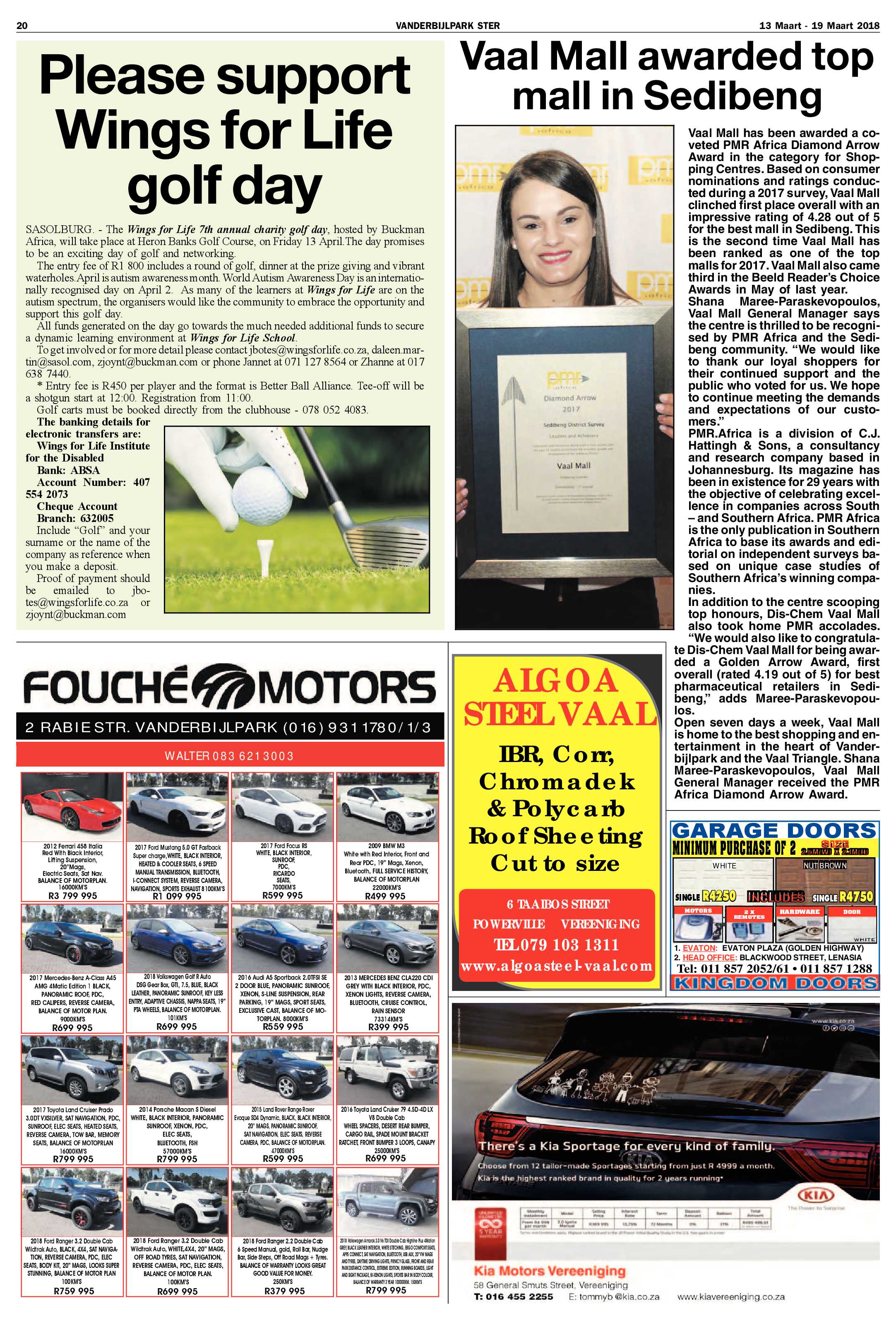 Vanderbijlpark Ster 13 – 19 Maart 2018 page 20