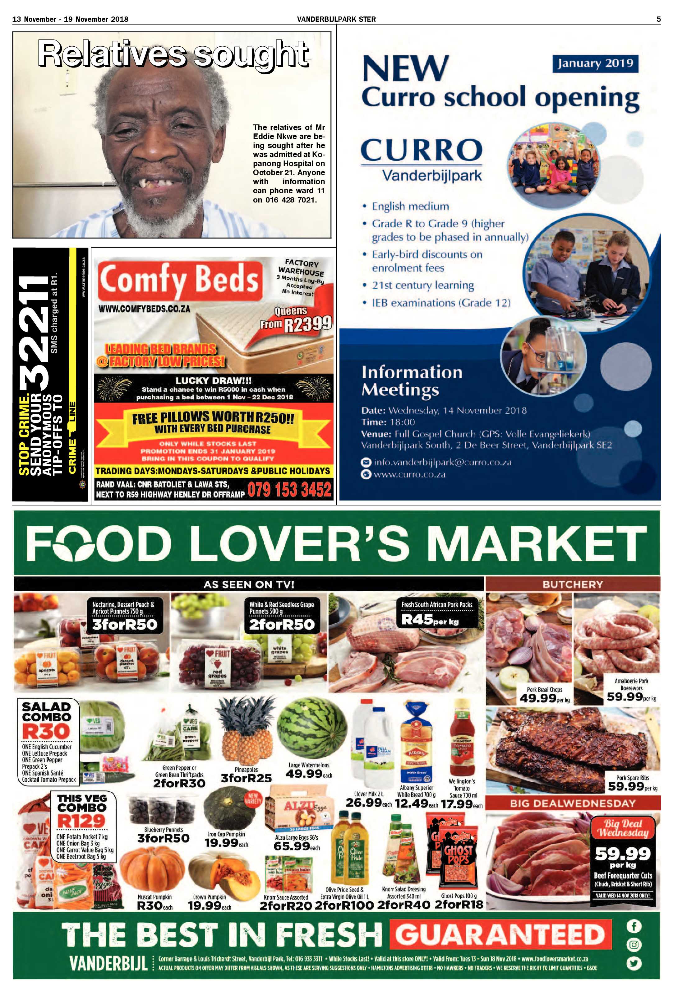 Vanderbijlpark Ster 13 – 19 November 2018 page 5