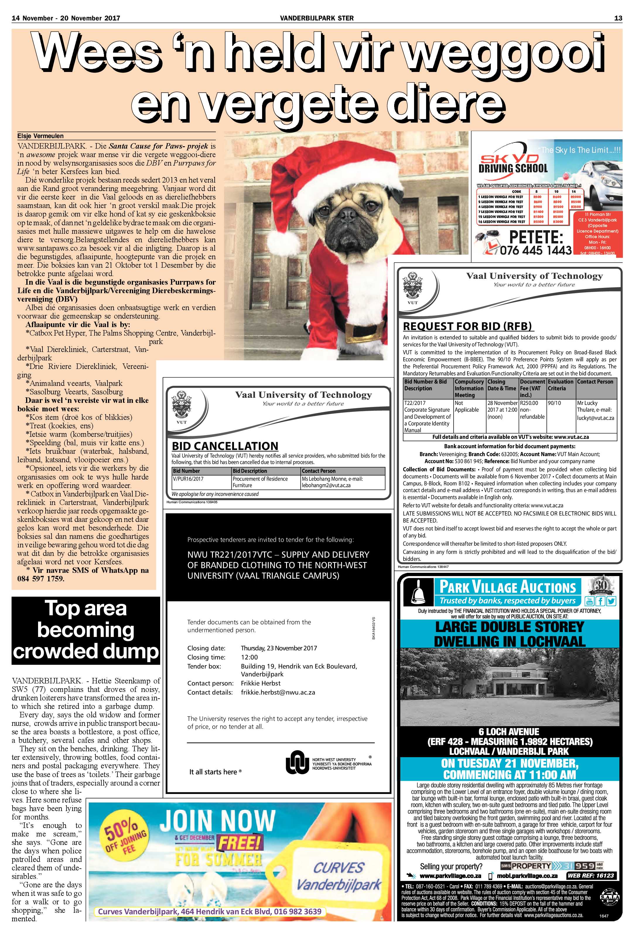 Vanderbijlpark Ster 14 – 20 November 2017 page 13
