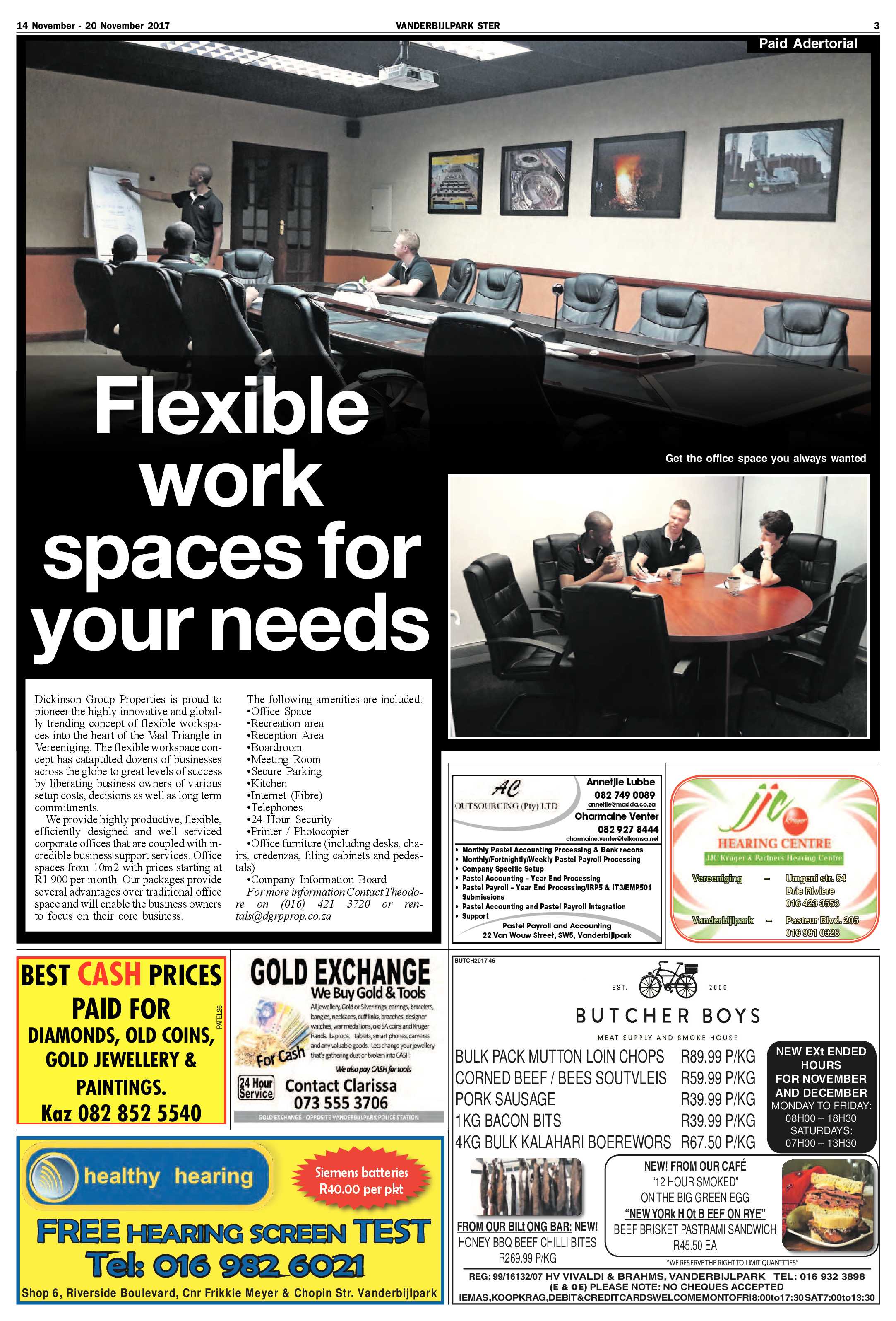 Vanderbijlpark Ster 14 – 20 November 2017 page 3