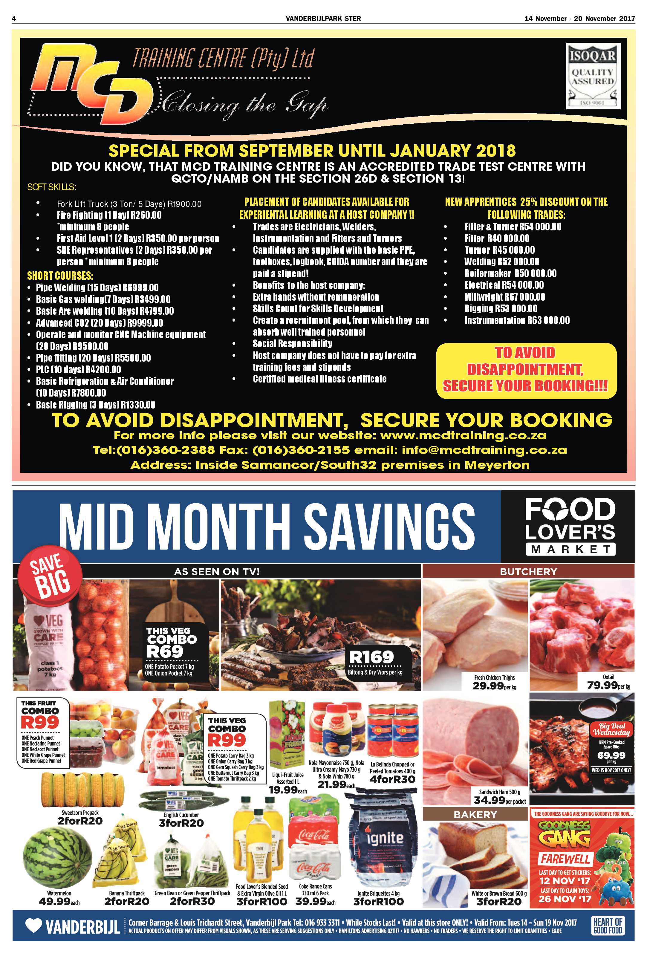 Vanderbijlpark Ster 14 – 20 November 2017 page 4