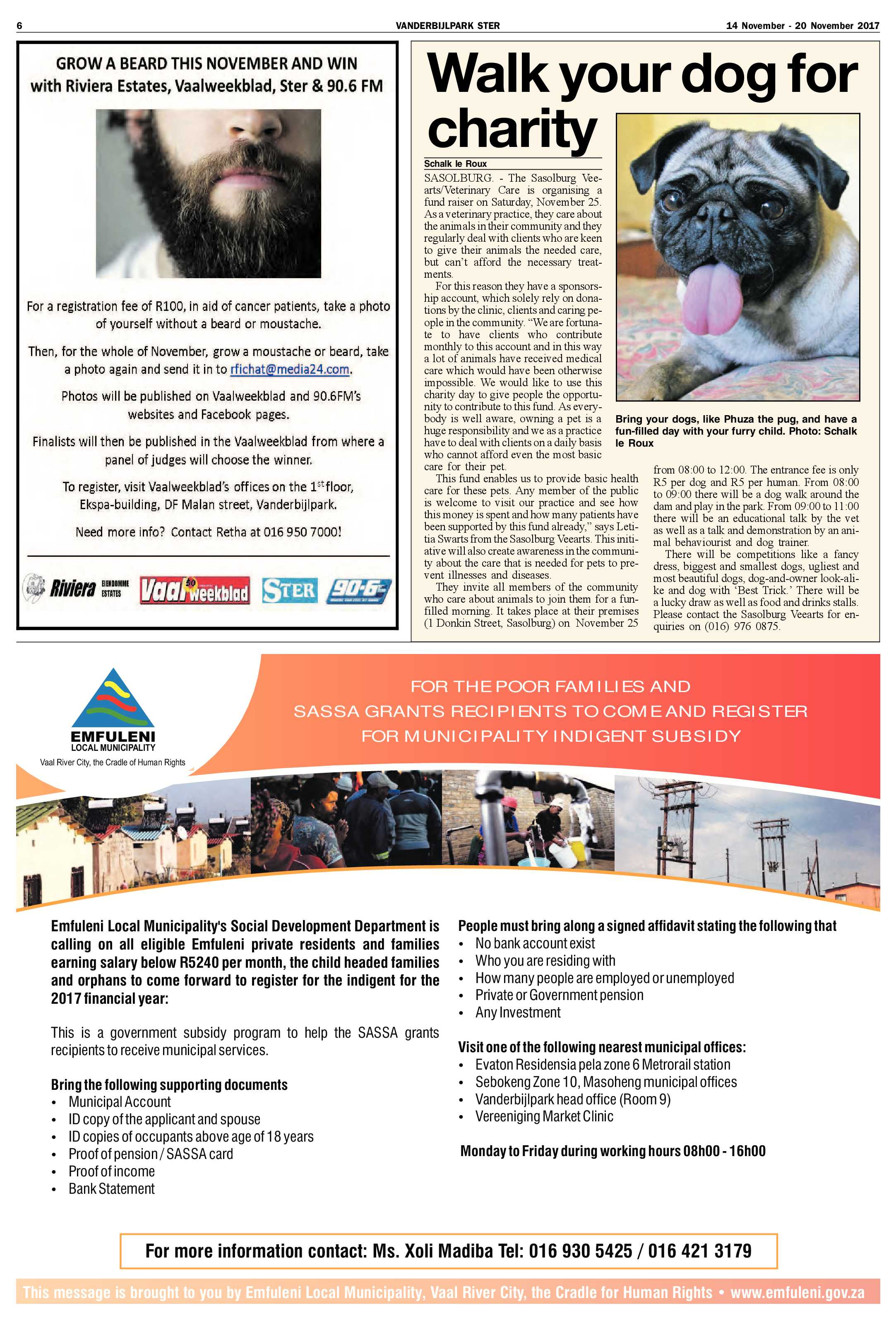 Vanderbijlpark Ster 14 – 20 November 2017 page 6