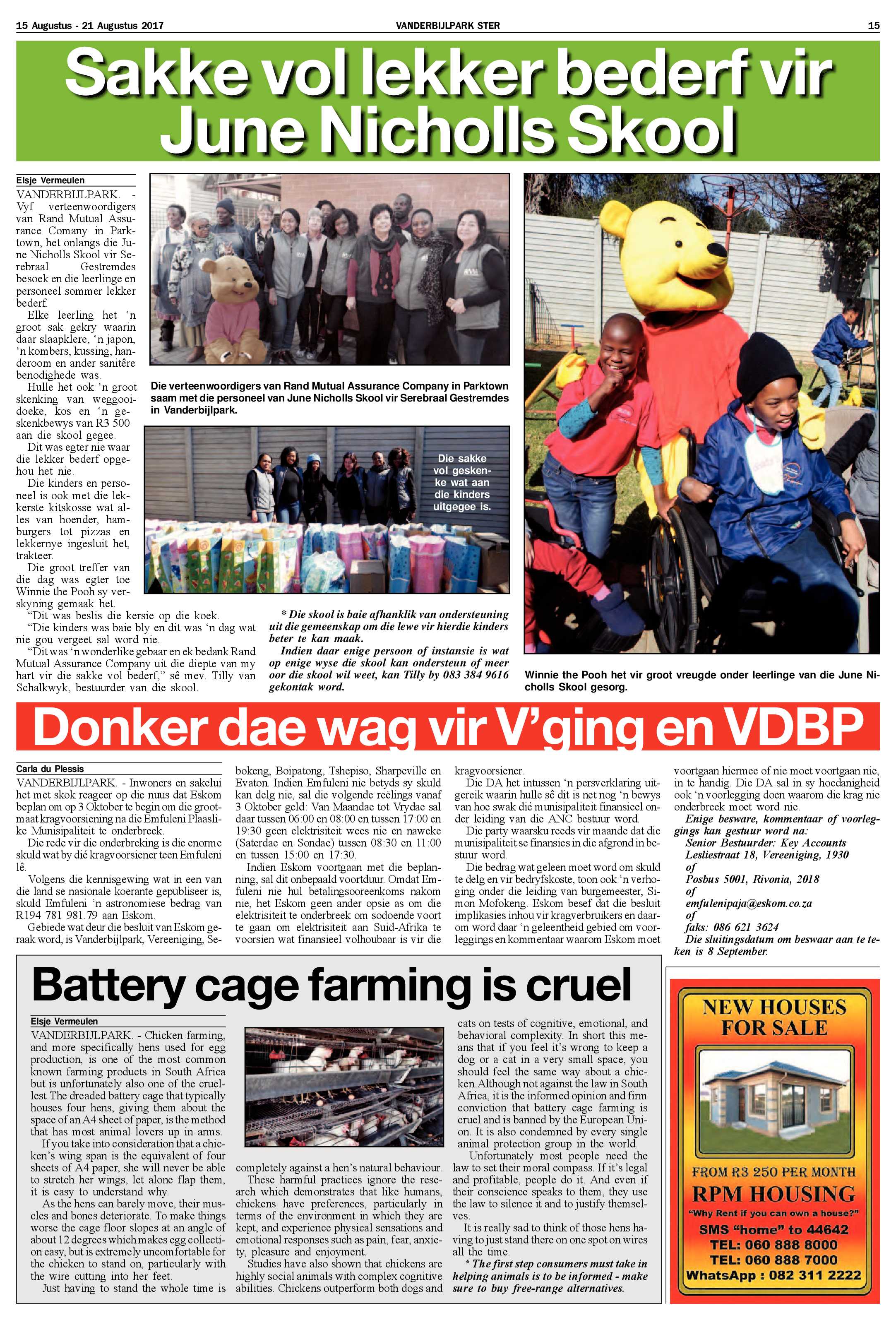 Vanderbijlpark Ster 15 – 21 Augustus 2017 page 15