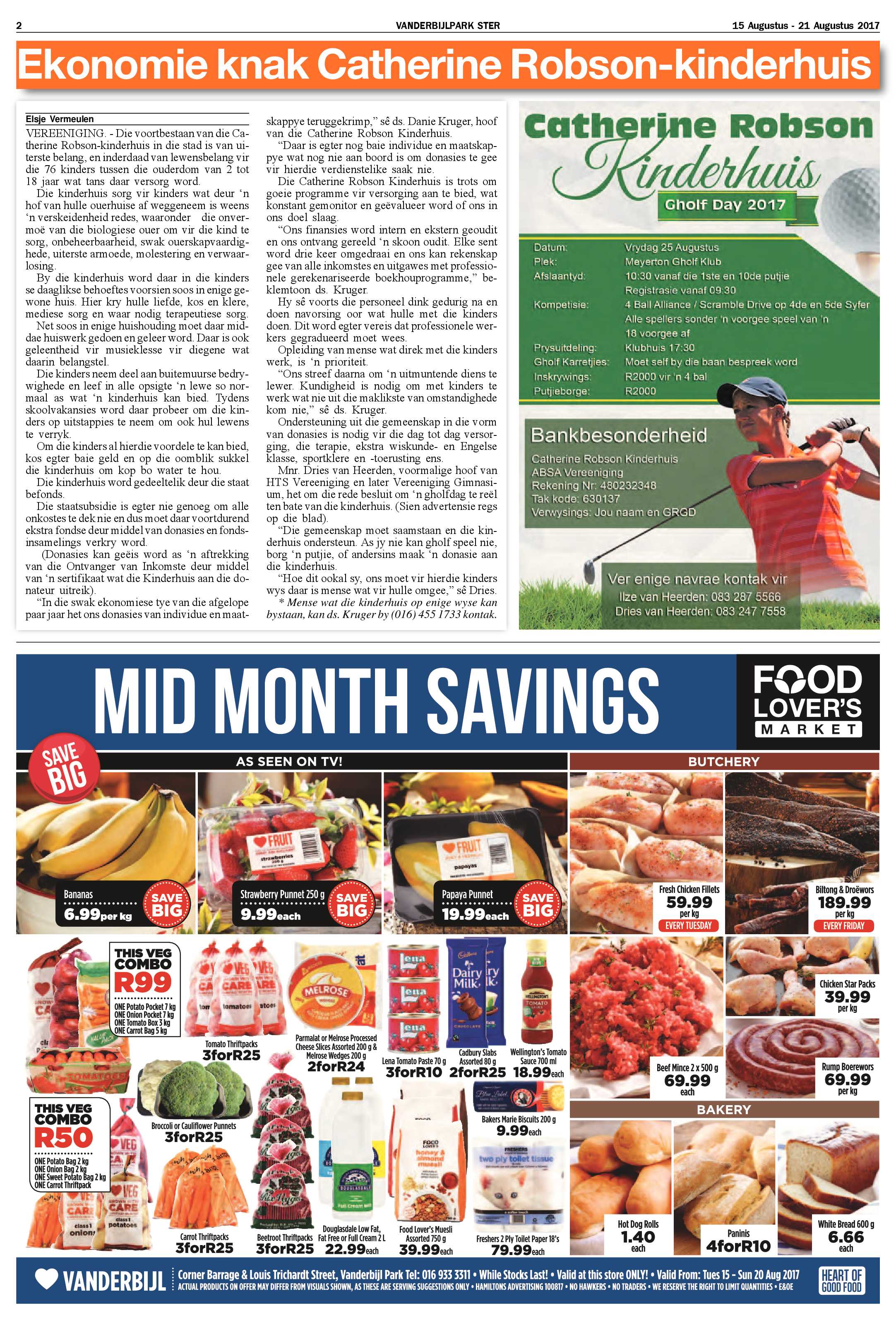 Vanderbijlpark Ster 15 – 21 Augustus 2017 page 2