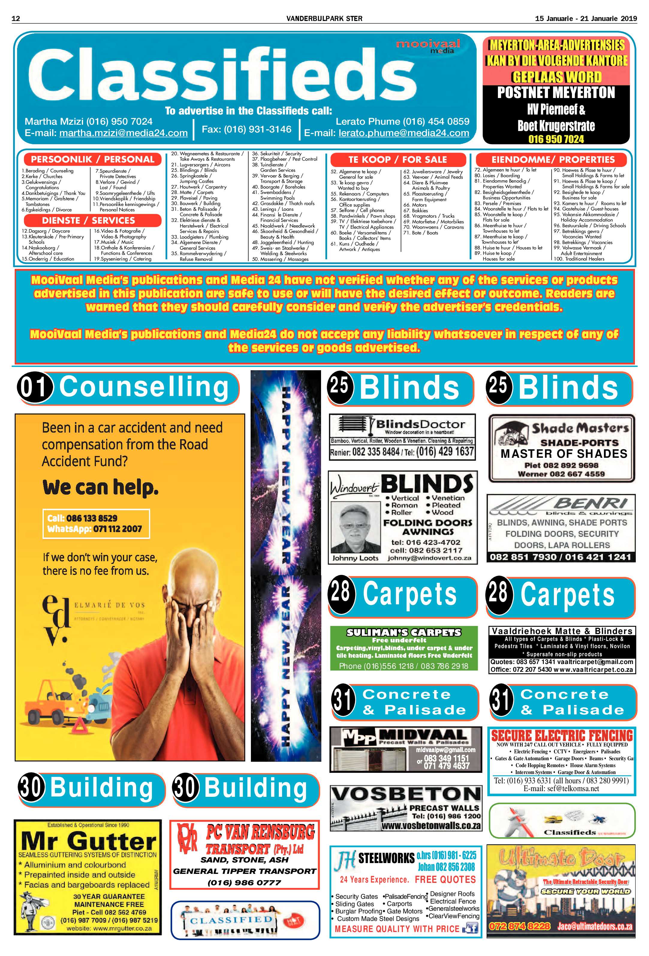 Vanderbijlpark Ster 15 – 21 Januarie 2019 page 12