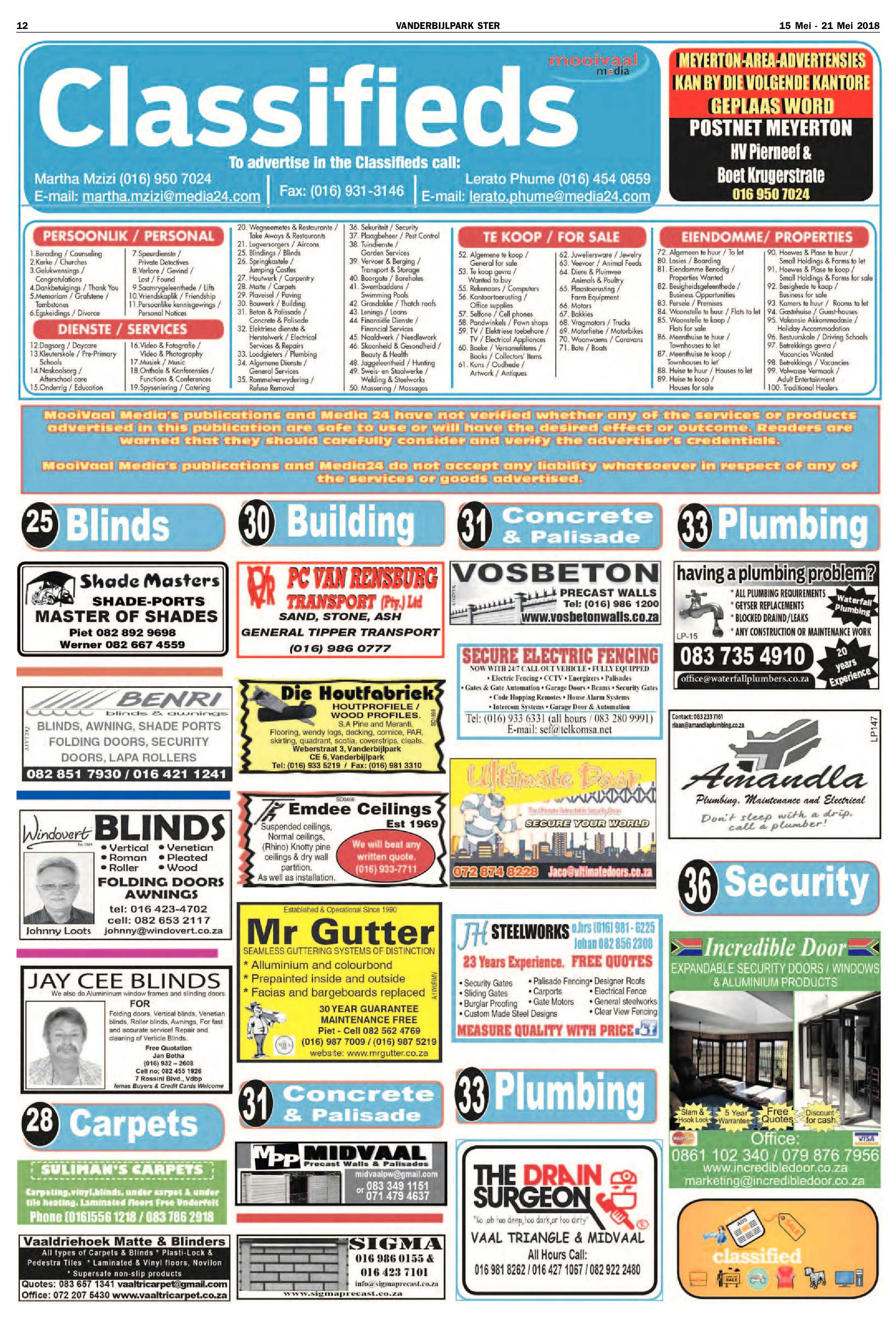 Vanderbijlpark Ster 15 – 21 Mei 2018 page 12