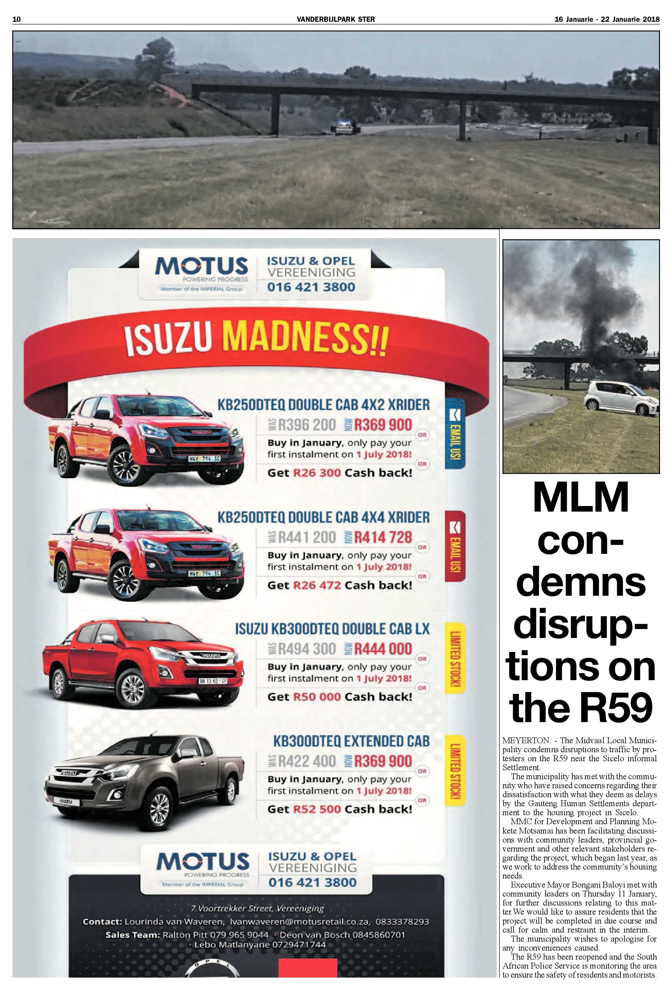 Vanderbijlpark Ster 16 – 22 Januarie 2018 page 10