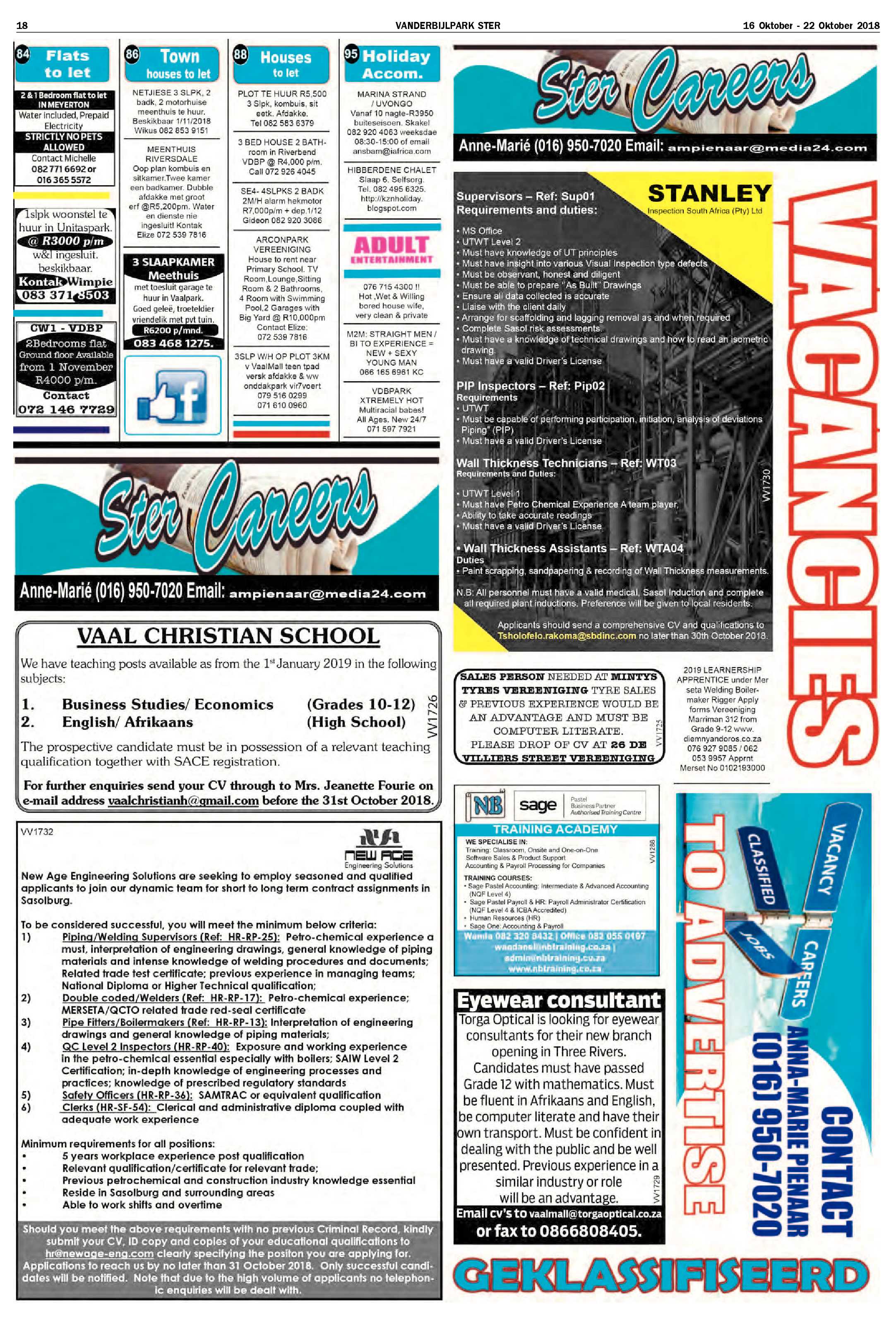 Vanderbijlpark Ster 16 – 22 Oktober 2018 page 18