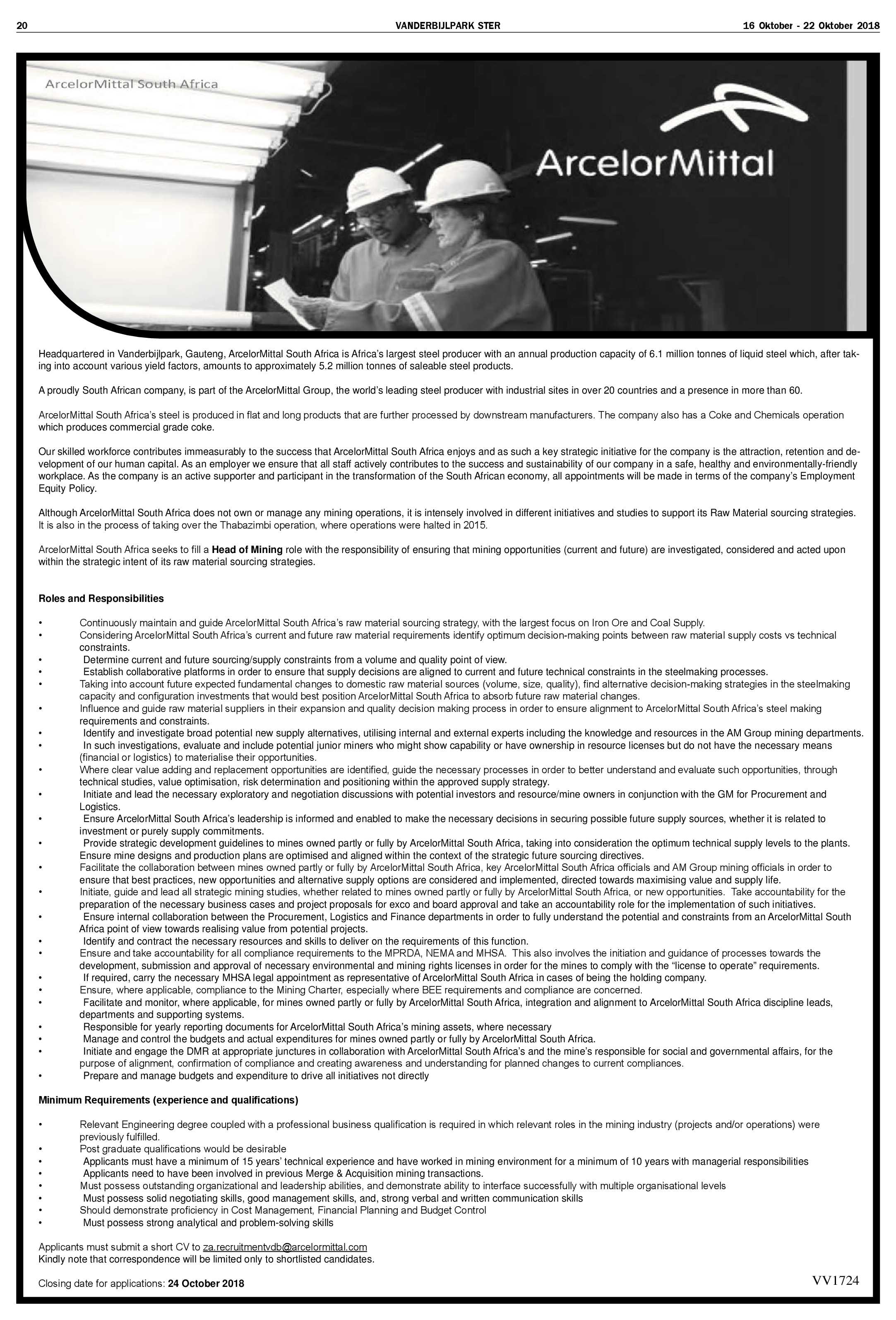 Vanderbijlpark Ster 16 – 22 Oktober 2018 page 20