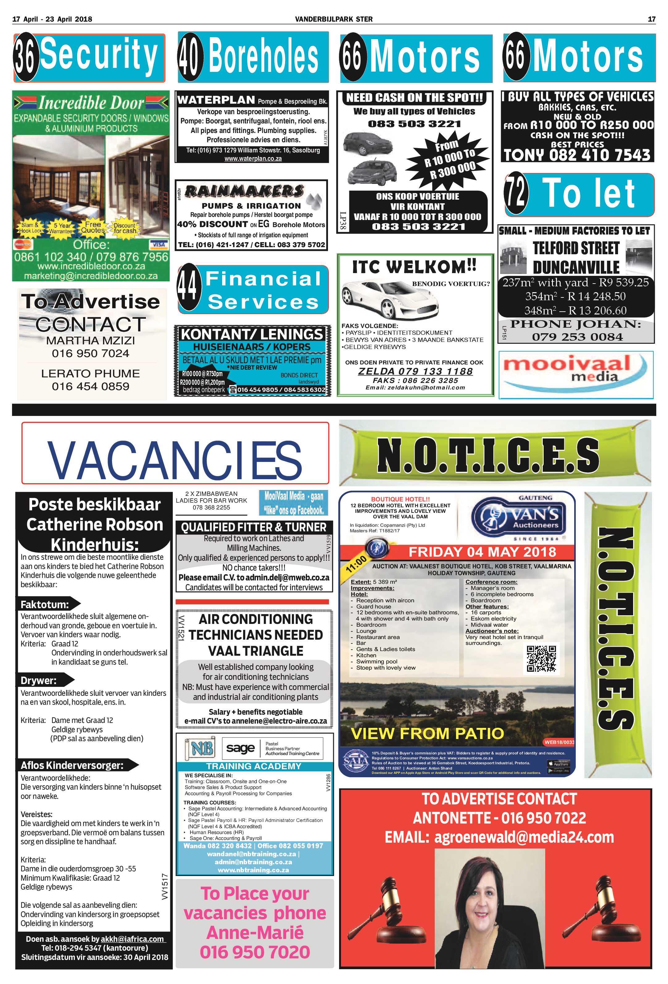 Vanderbijlpark Ster 17 – 23 April 2018 page 17