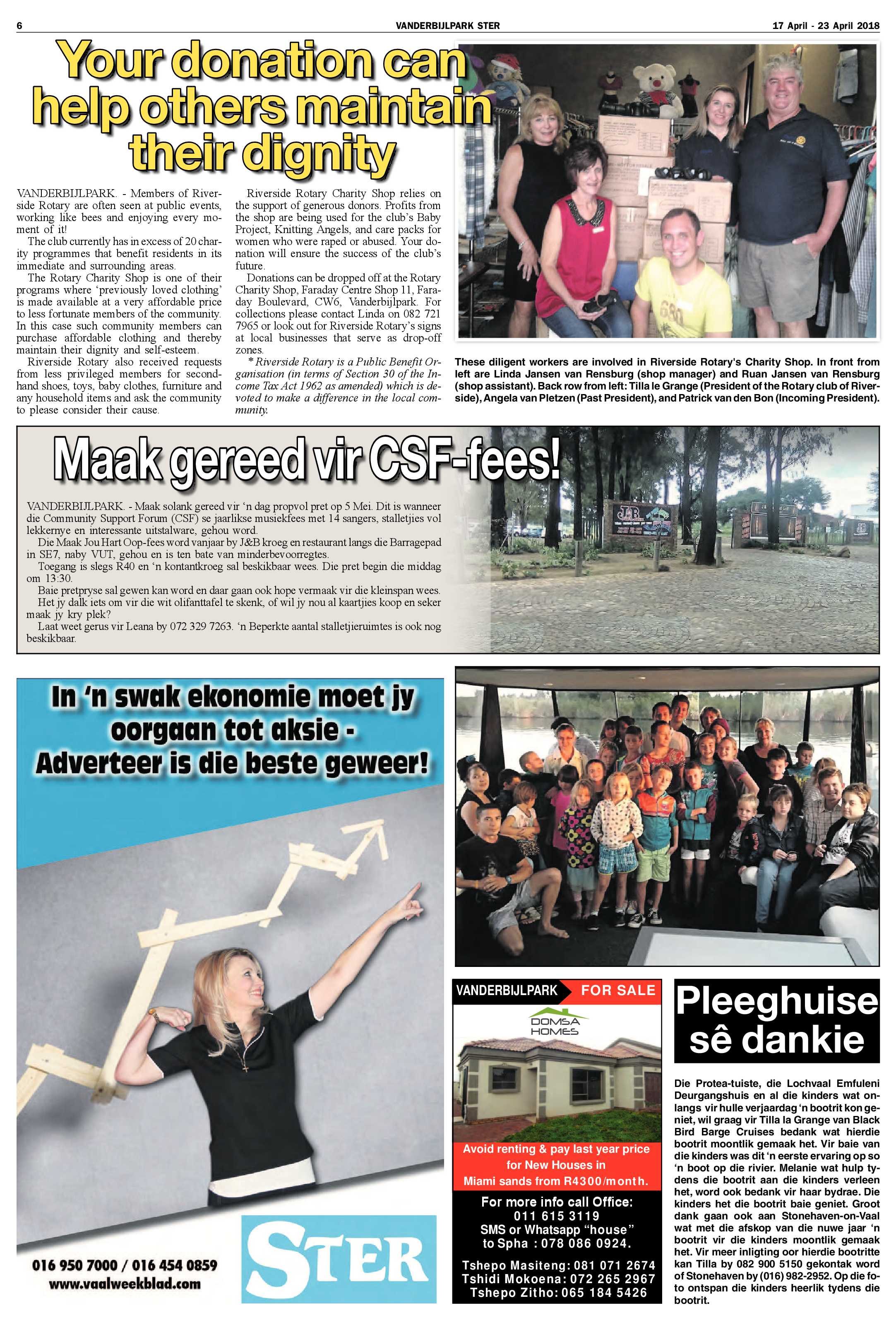 Vanderbijlpark Ster 17 – 23 April 2018 page 6