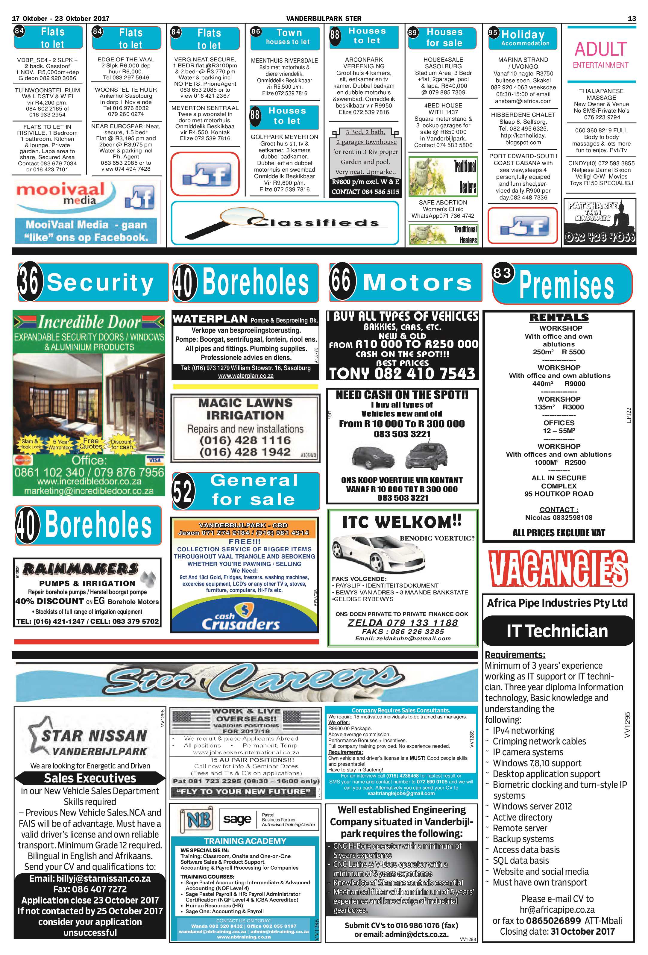 Vanderbijlpark Ster 17 – 23 Oktober 2017 page 13